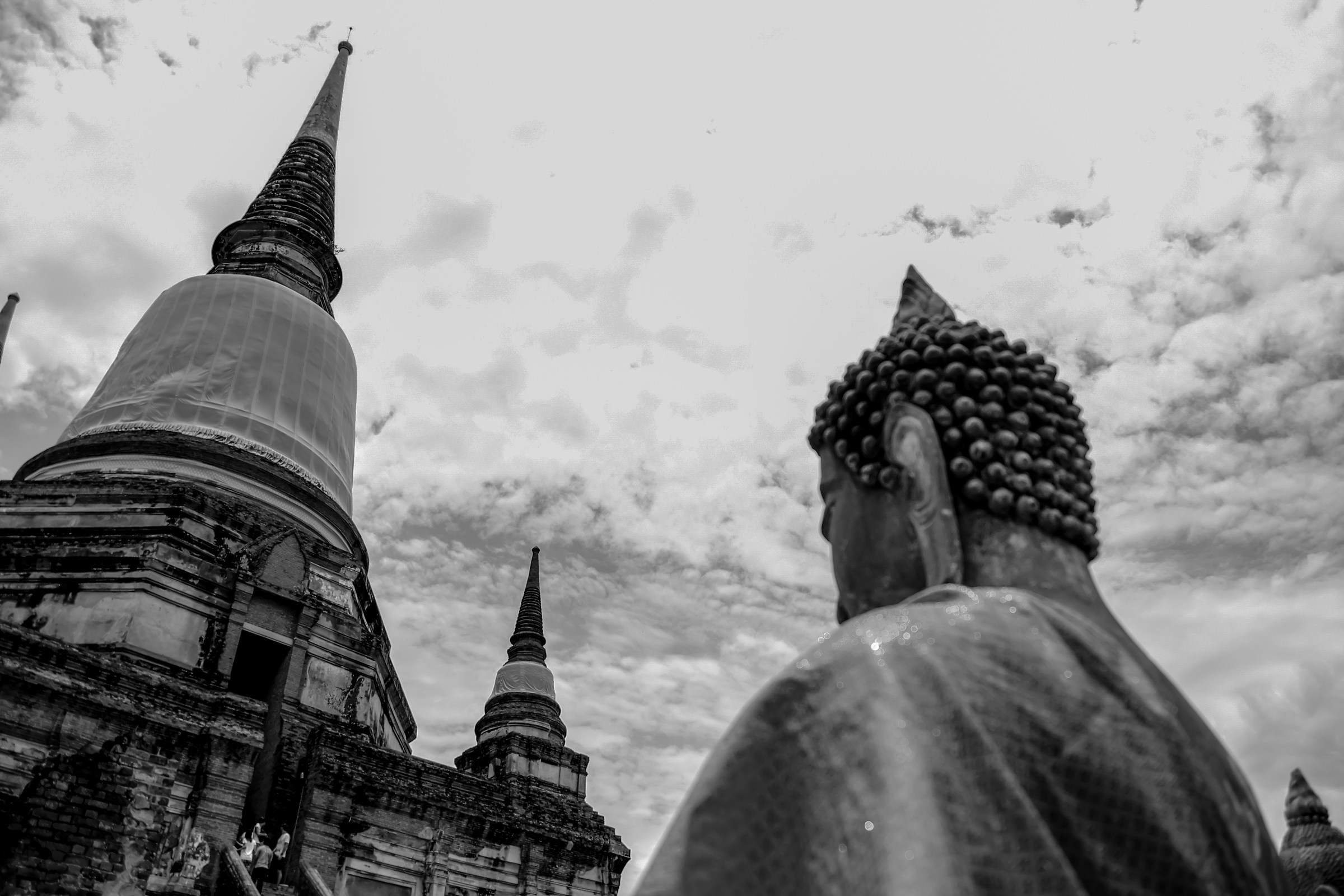 Ayutthaya with Buddha...