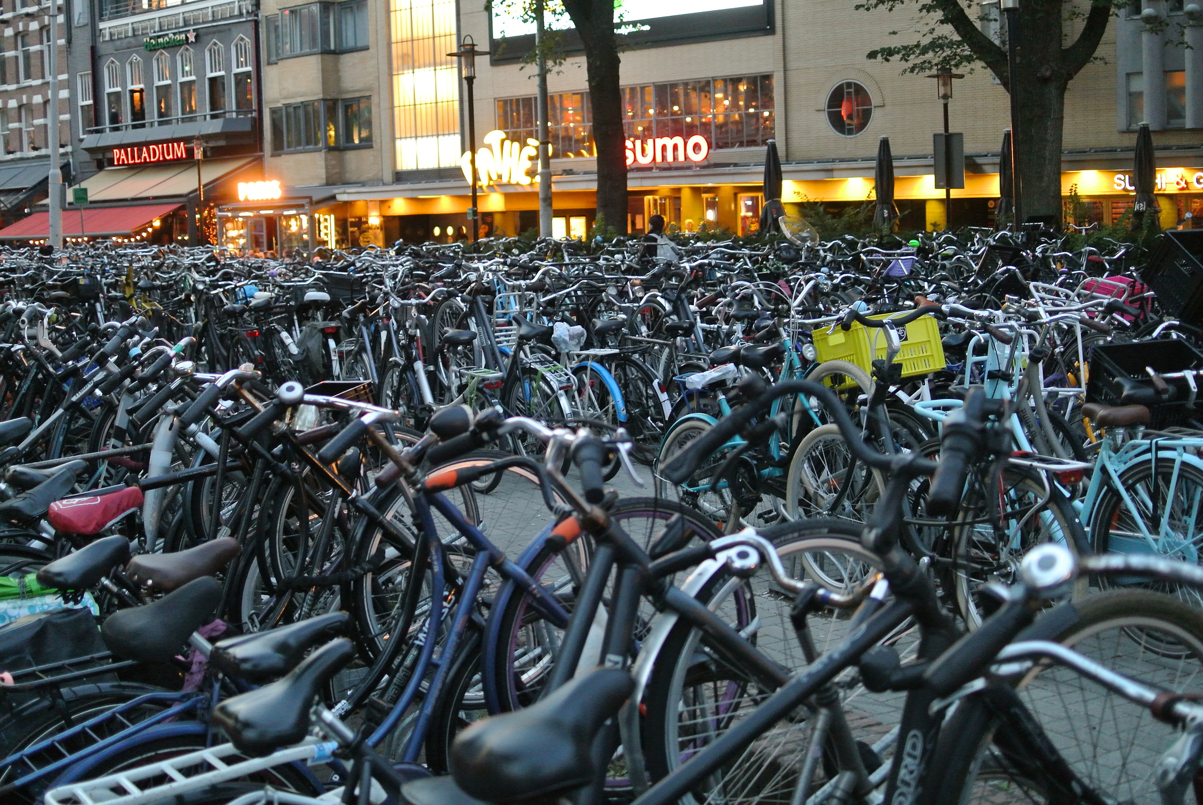 Amsterdam: dove le biciclette si usano per davvero...