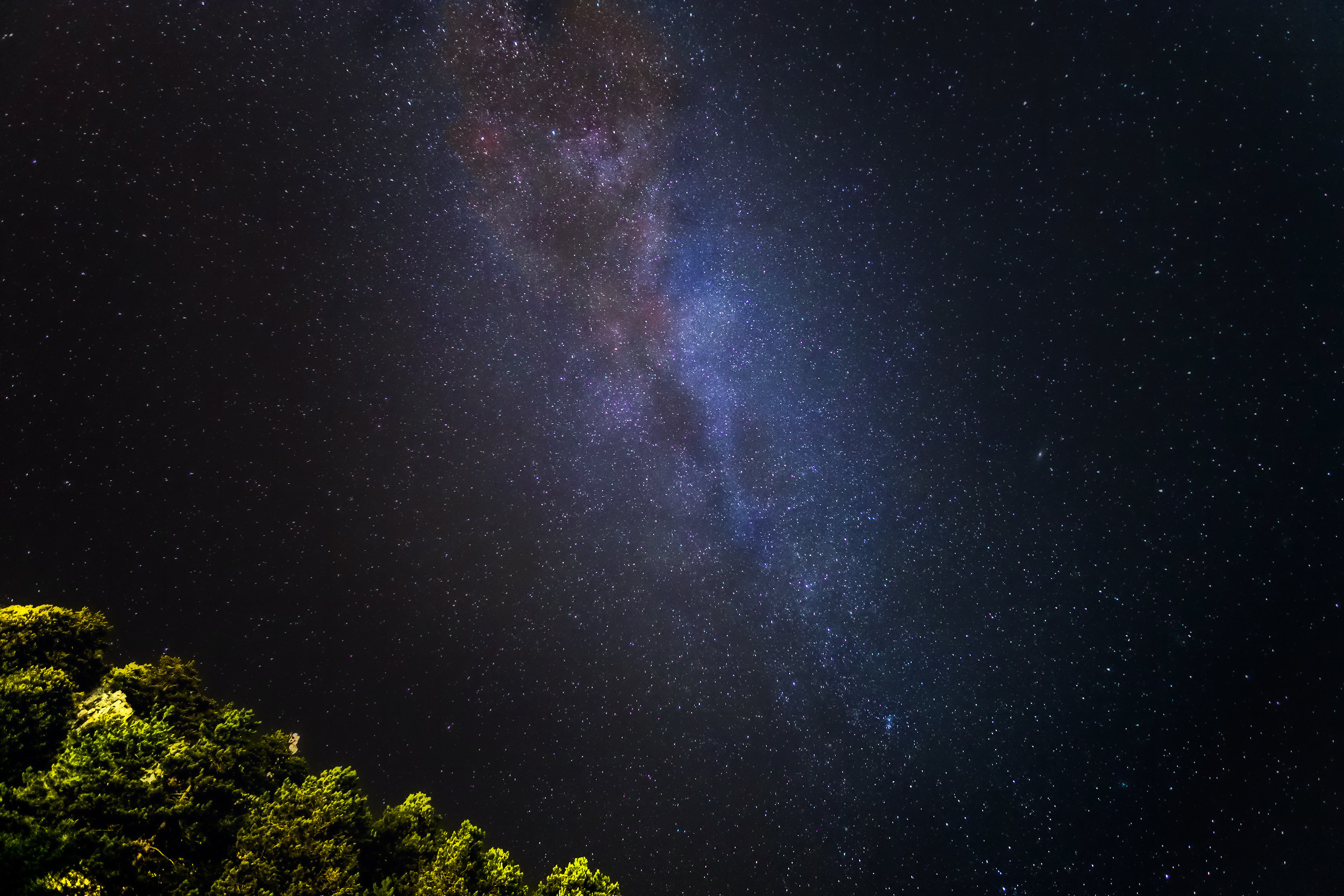 First Attempt of Milky Way...