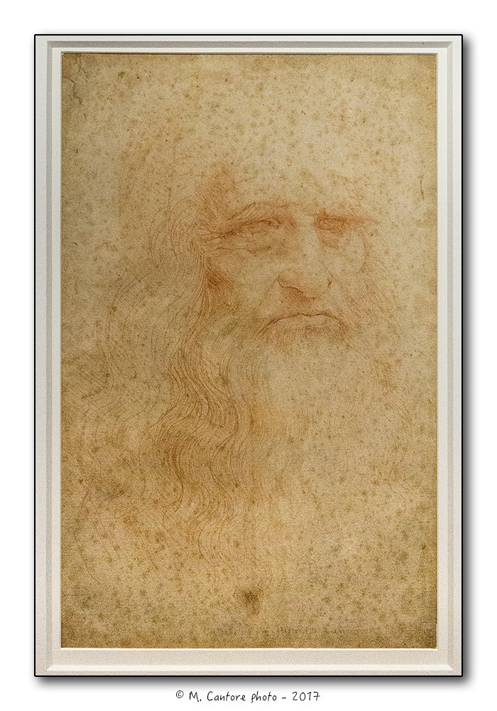 Leonardo da Vinci - Self-portrait...
