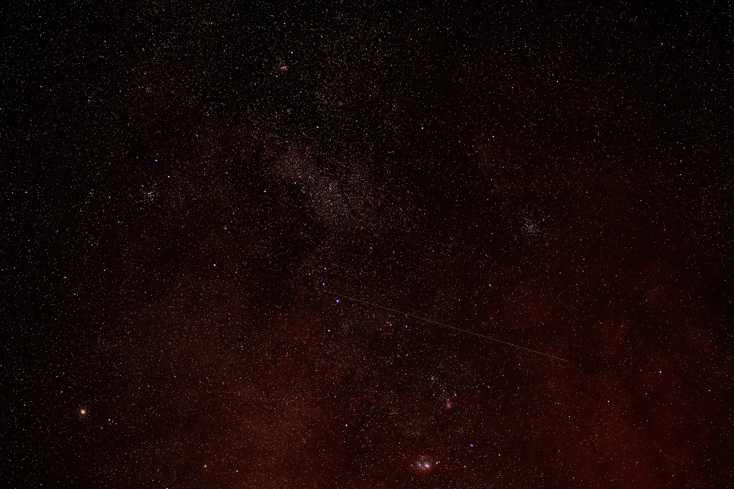 Campo largo sopra a Nebulosa Laguna...