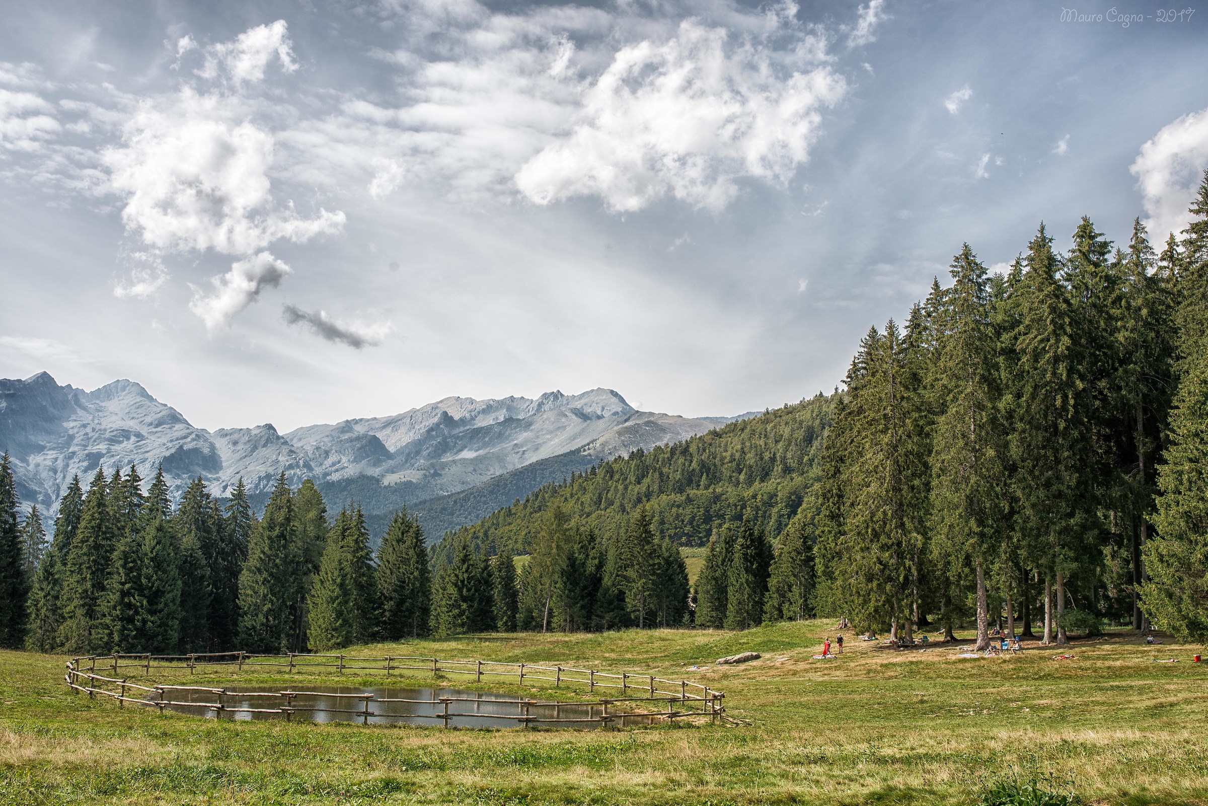 Paesaggio Spiazzi di Gromo (bg)...