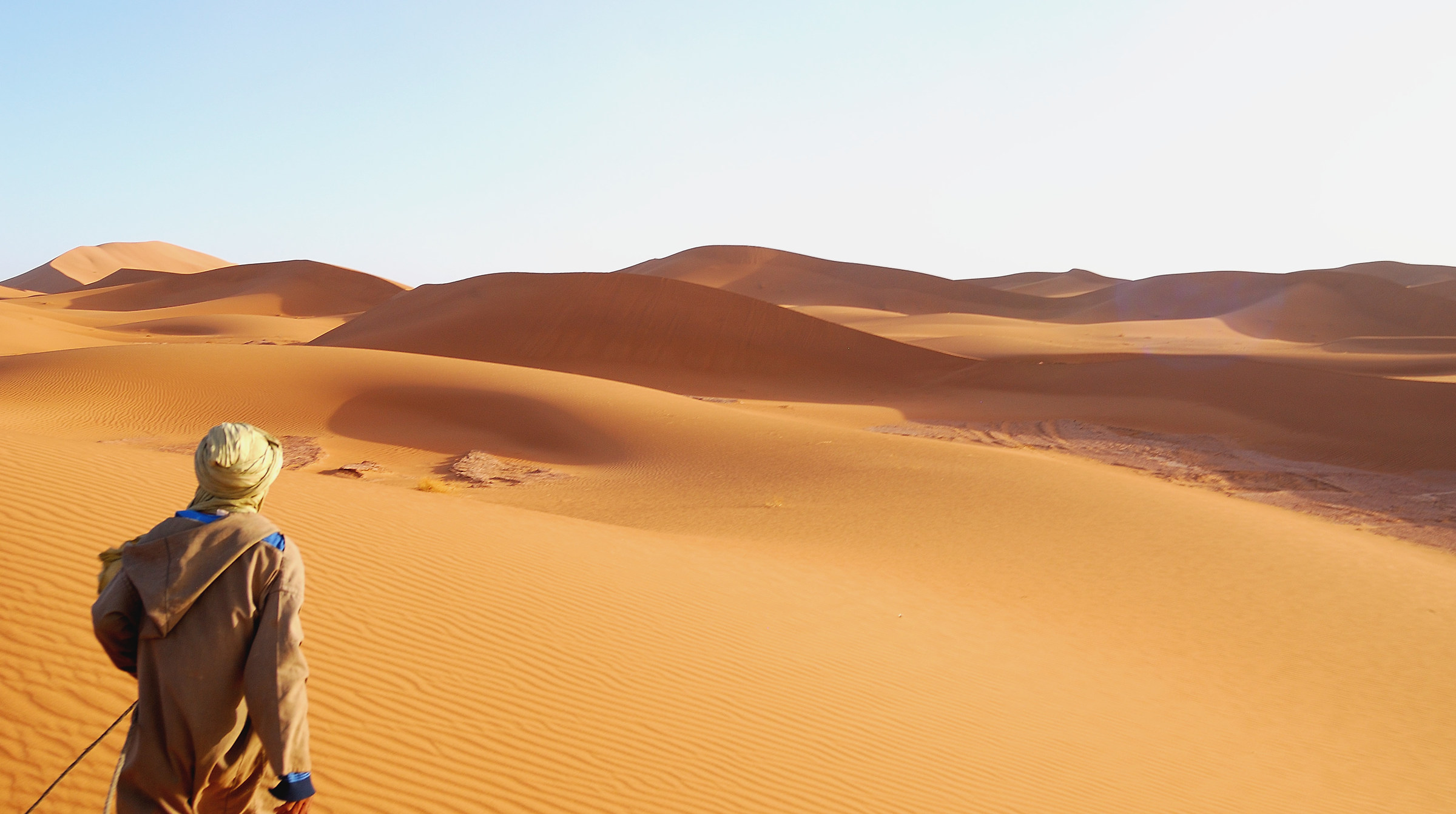 At the Chigaga dune...