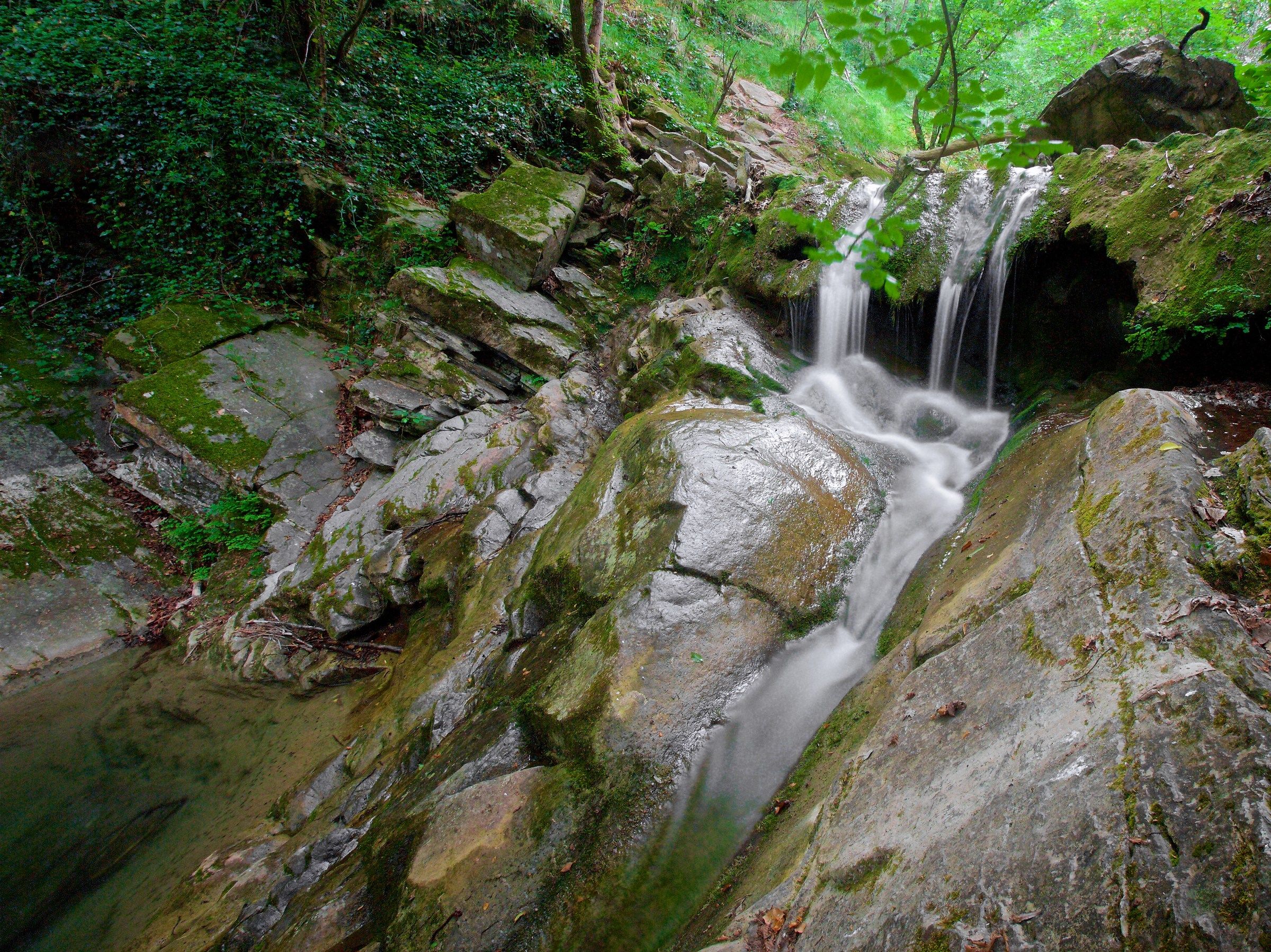 Hidden waterfall...