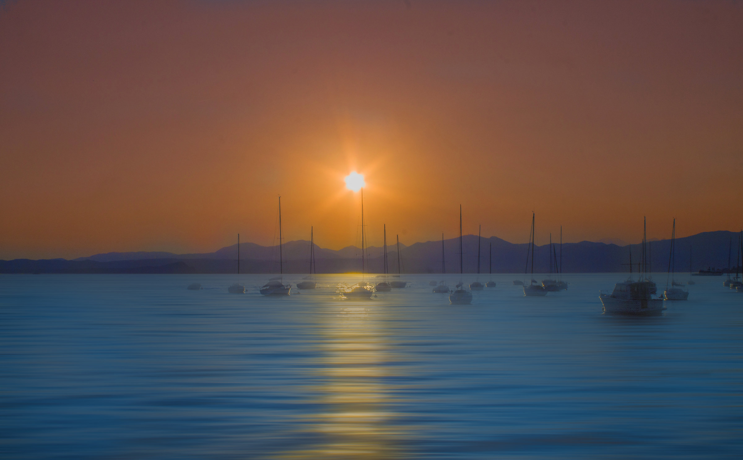 Barche al Tramonto...