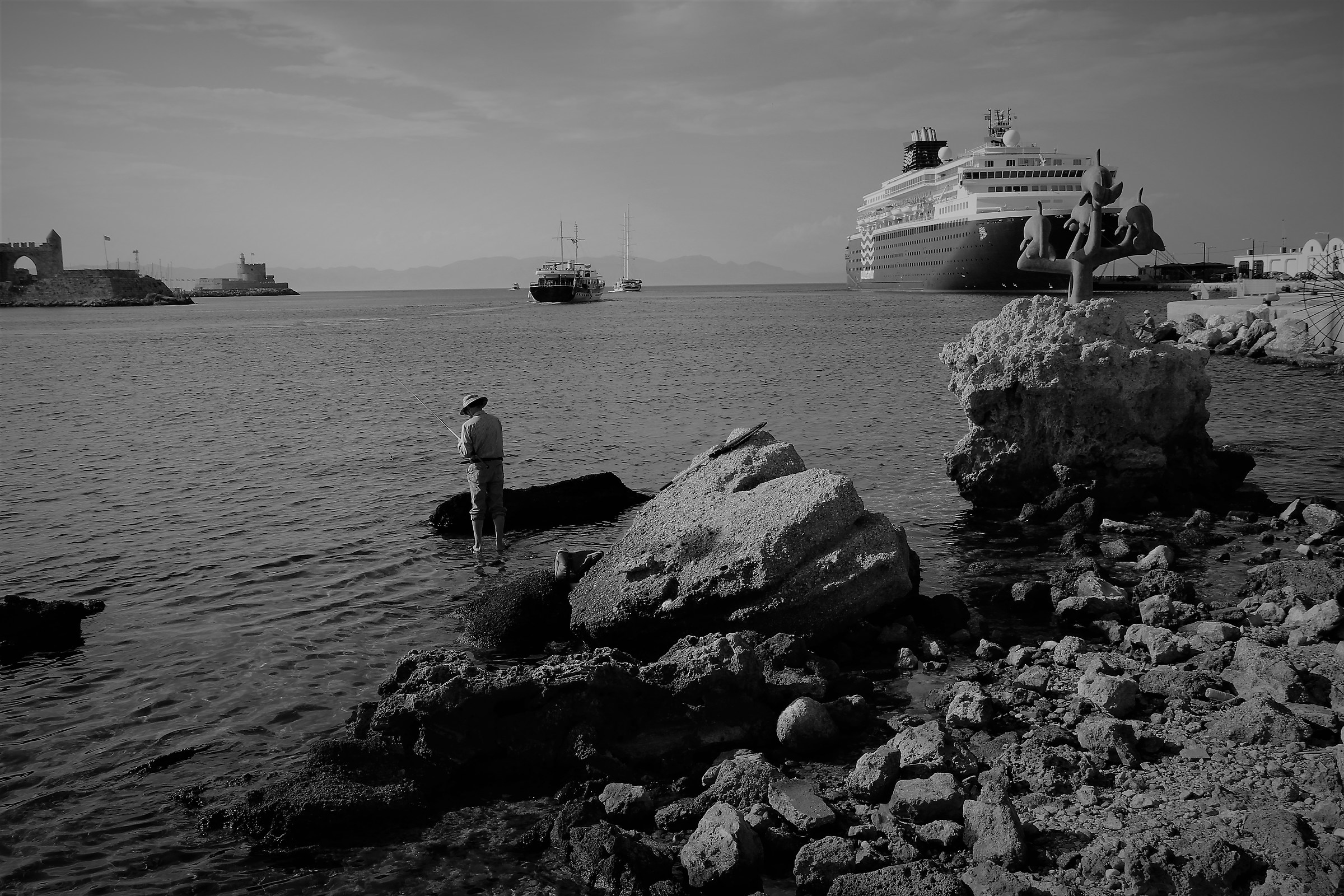a fisherman...