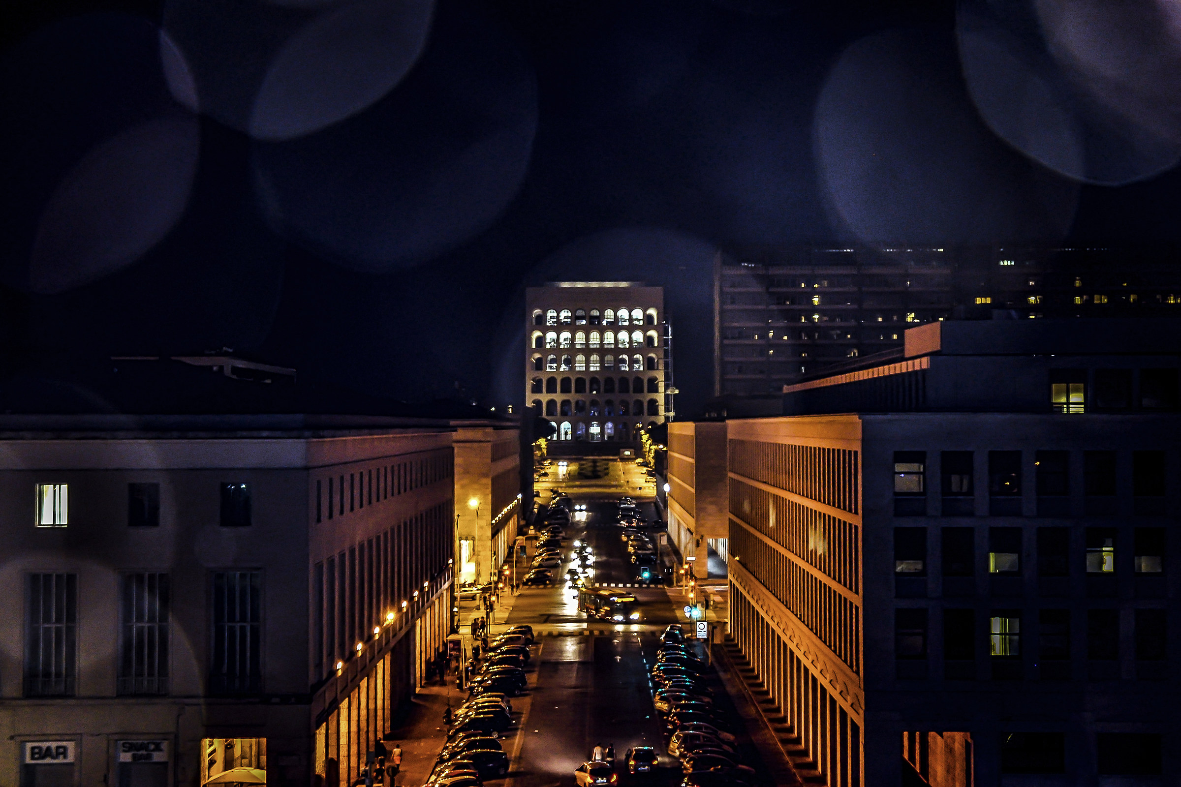 the lights of Rome...