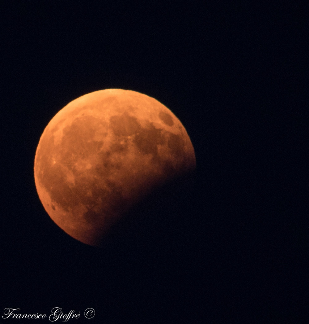 Partial Moon Eclipse of August 7, 2017...