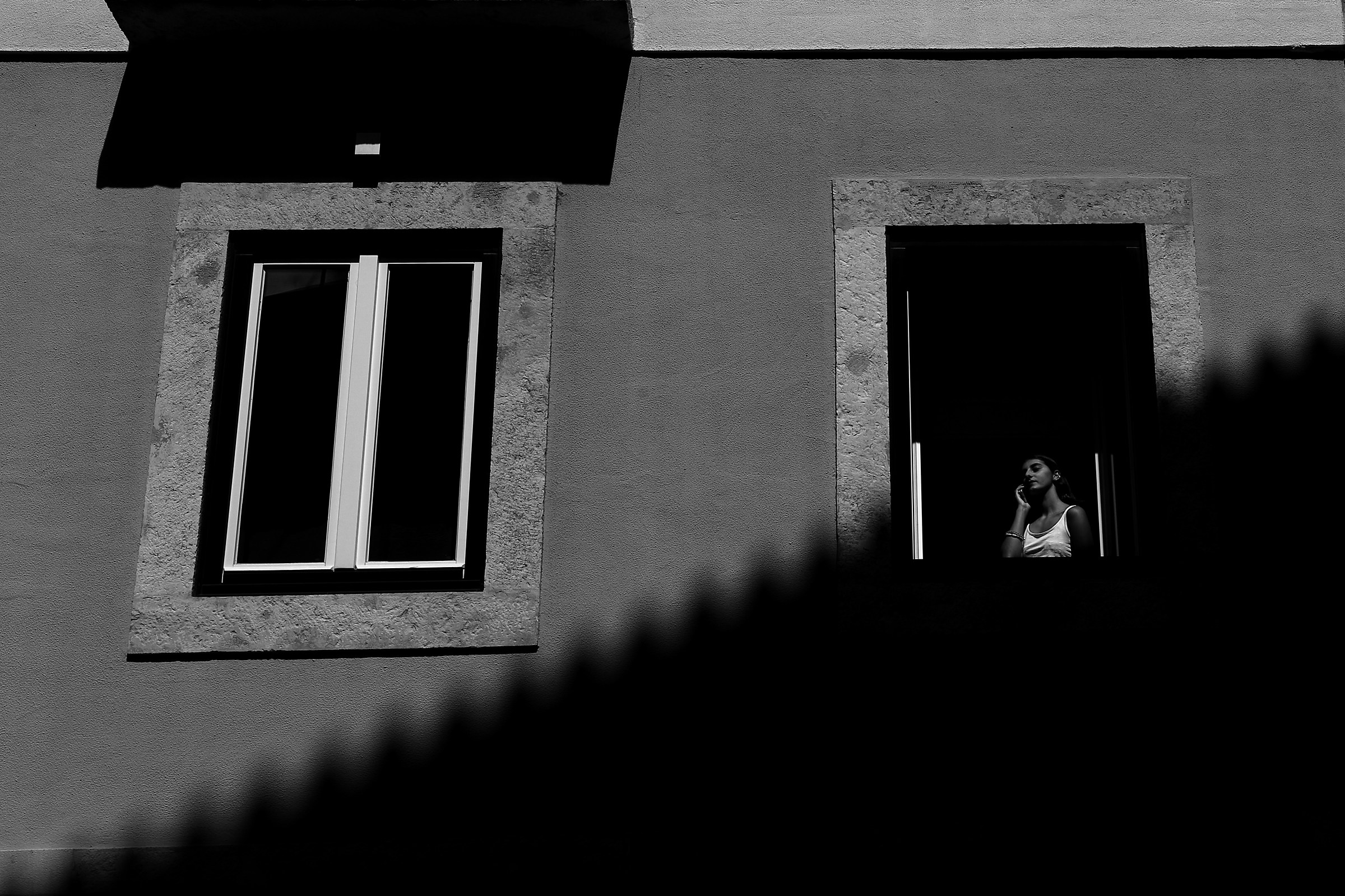 Girl on the phone second version...