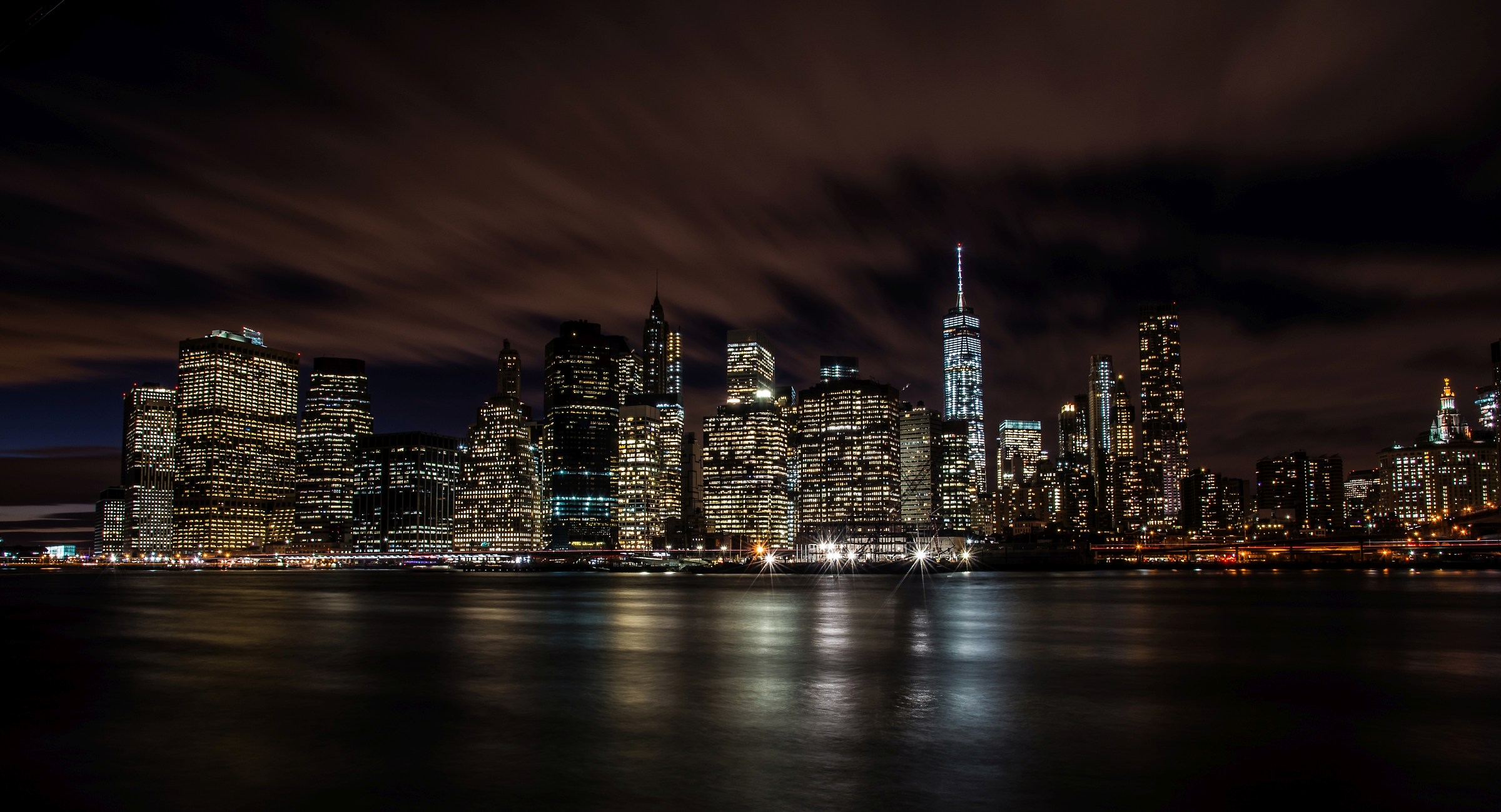 Manhattan by night...