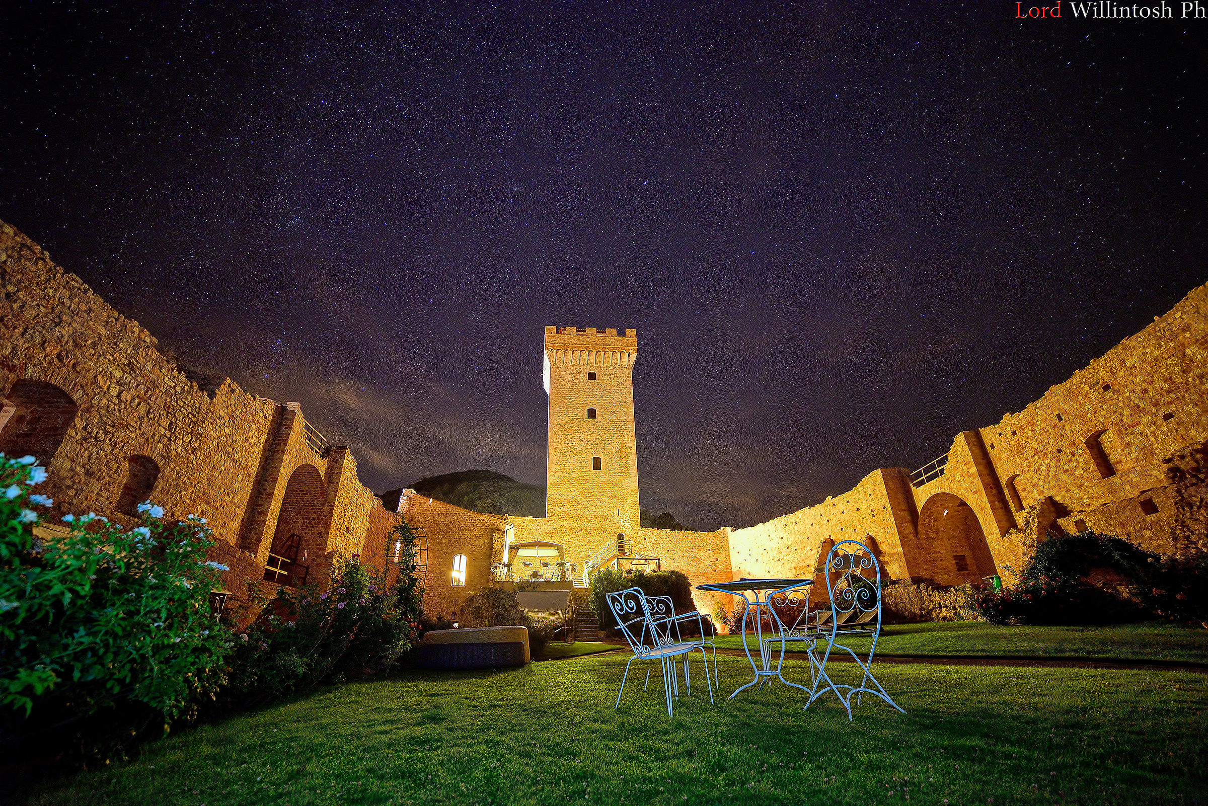 Rocca by night...