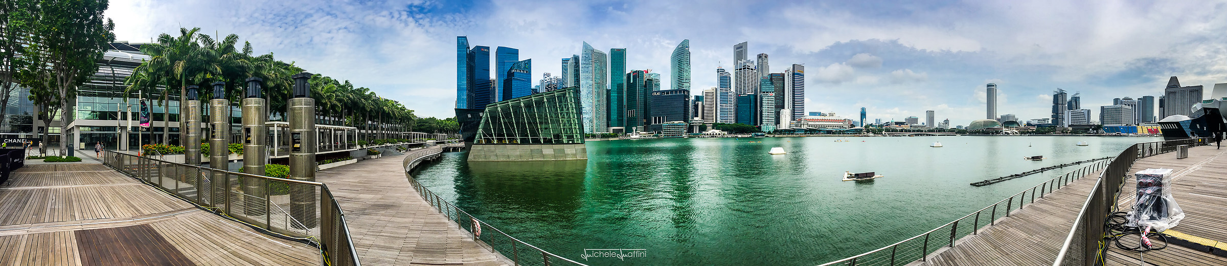 Singapore - Panoramica di Marina Bay Sands...