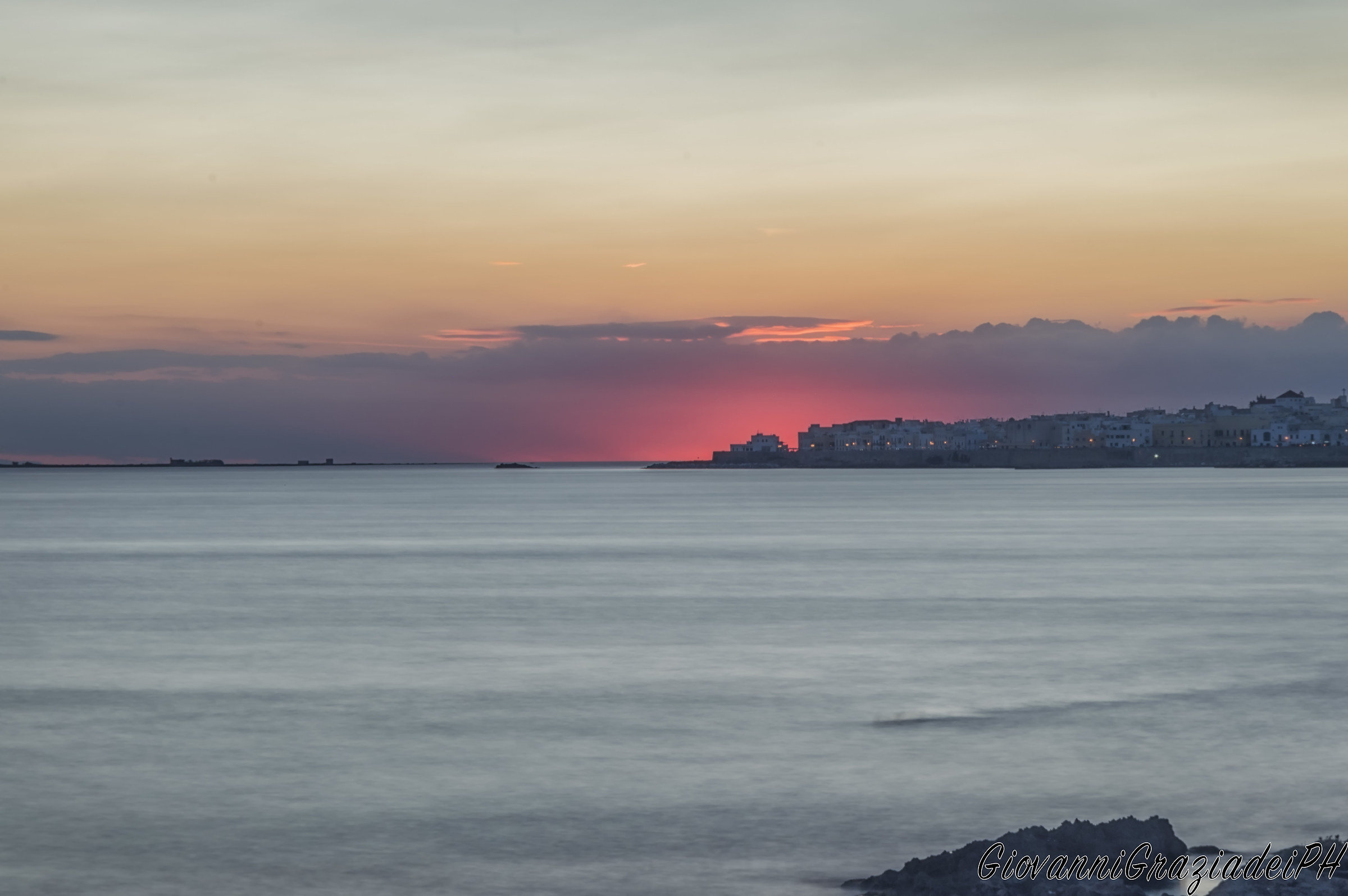 Sunset in Gallipoli...