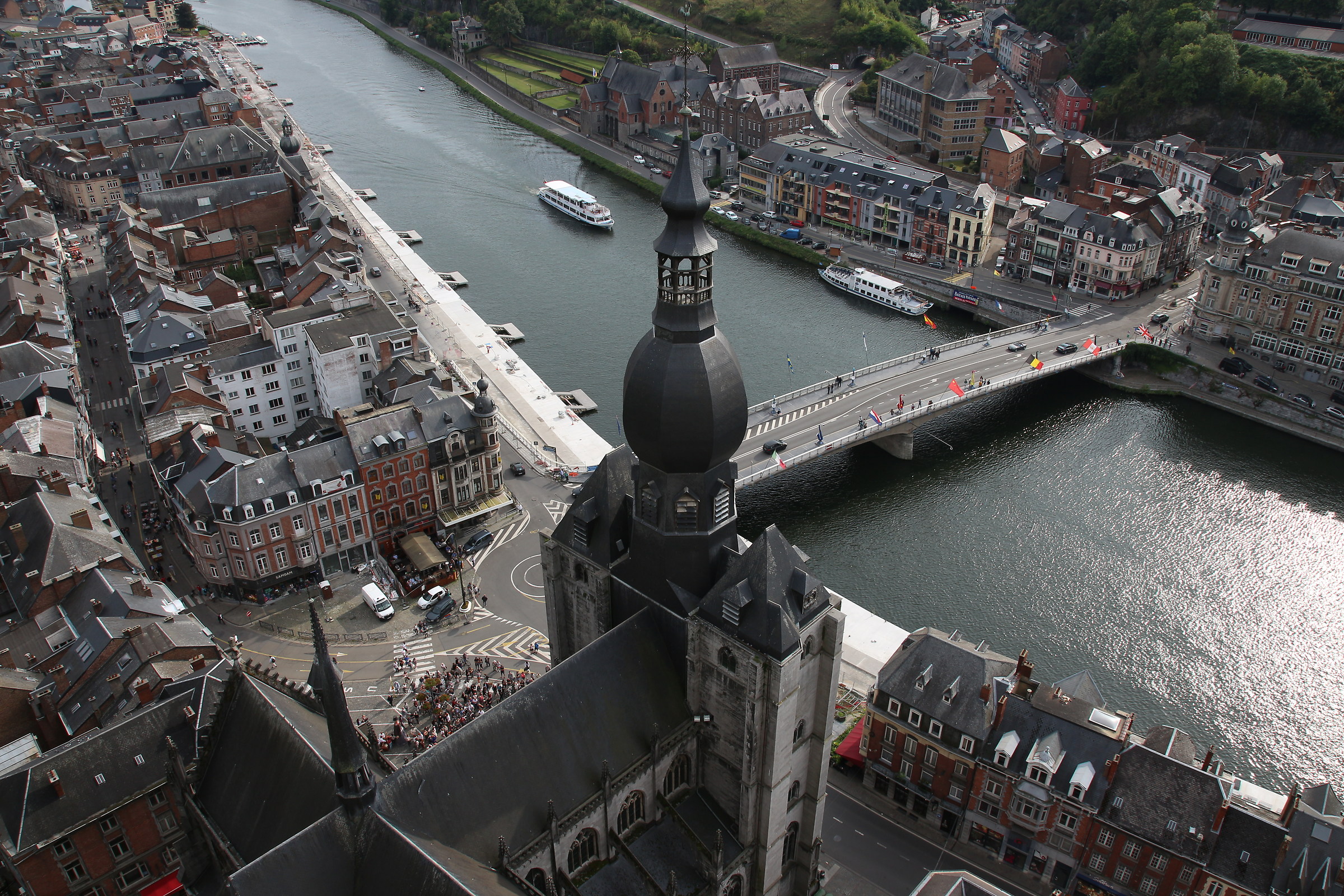 dinant from above...