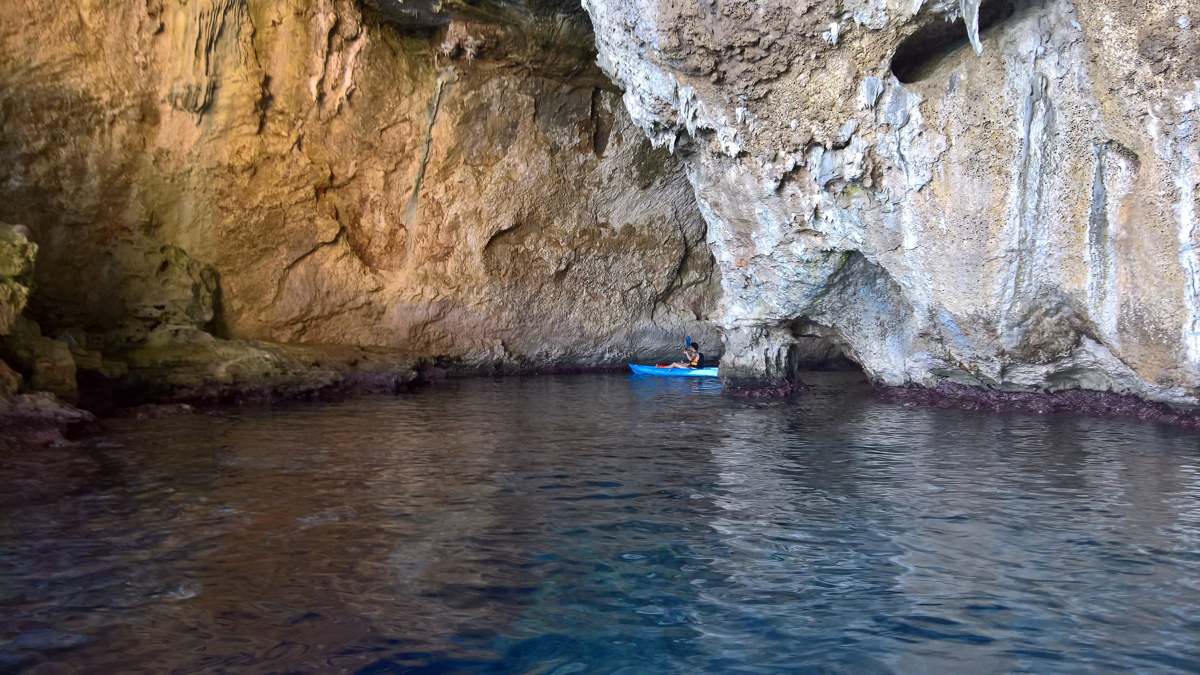 Lower Cave in the Gulf of Orosei...