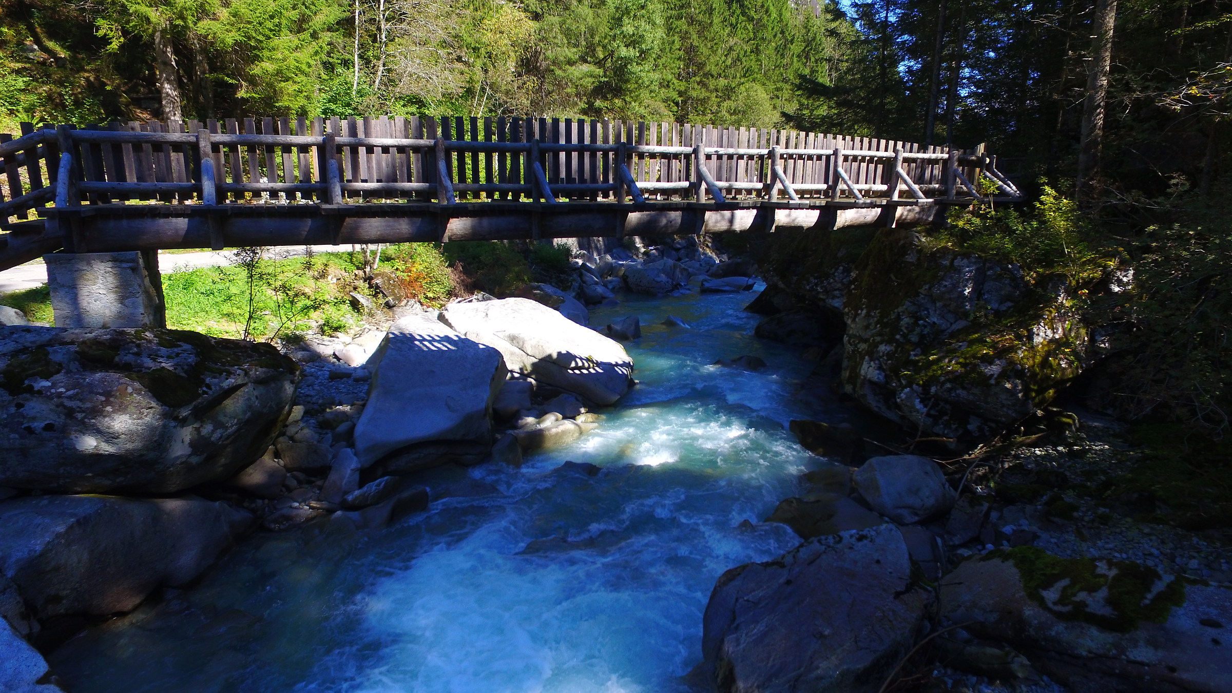 val genova - trentino the sarca river caught by the dron...