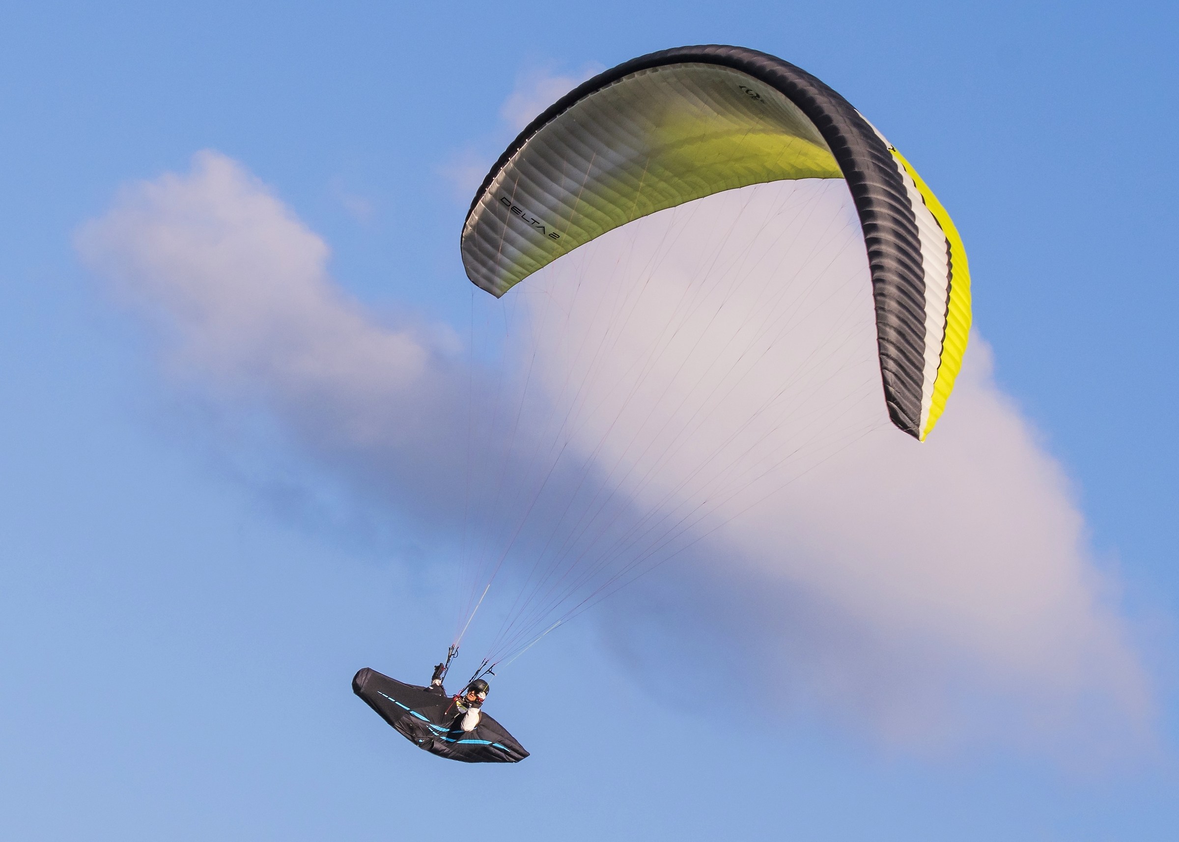Paragliding...