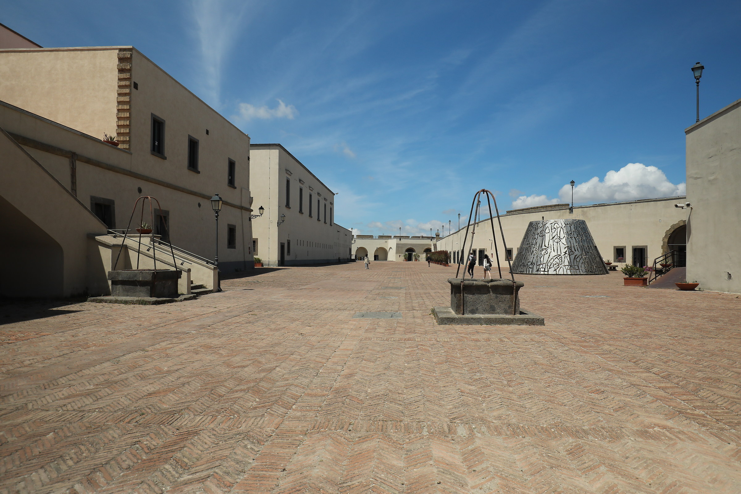 Naples: Piazza d'Armi Castel Sant'Elmo...