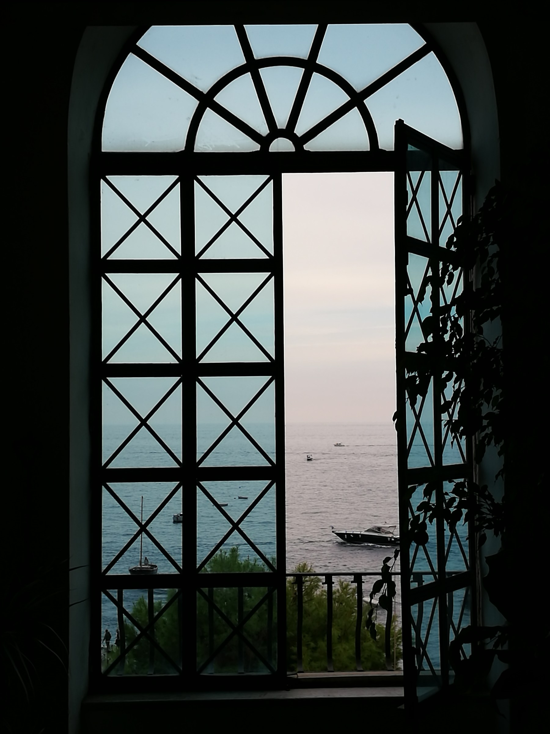 Window on the sea...