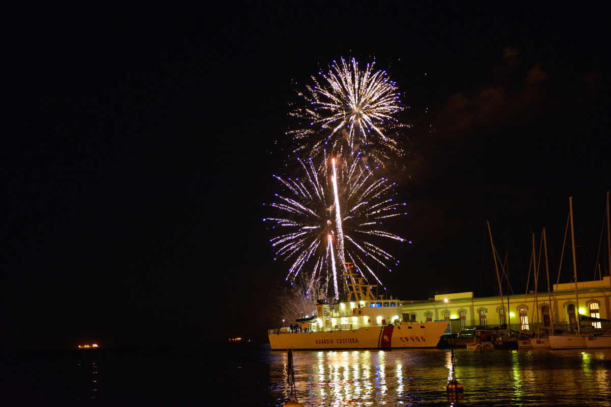 Fireworks. Trieste...