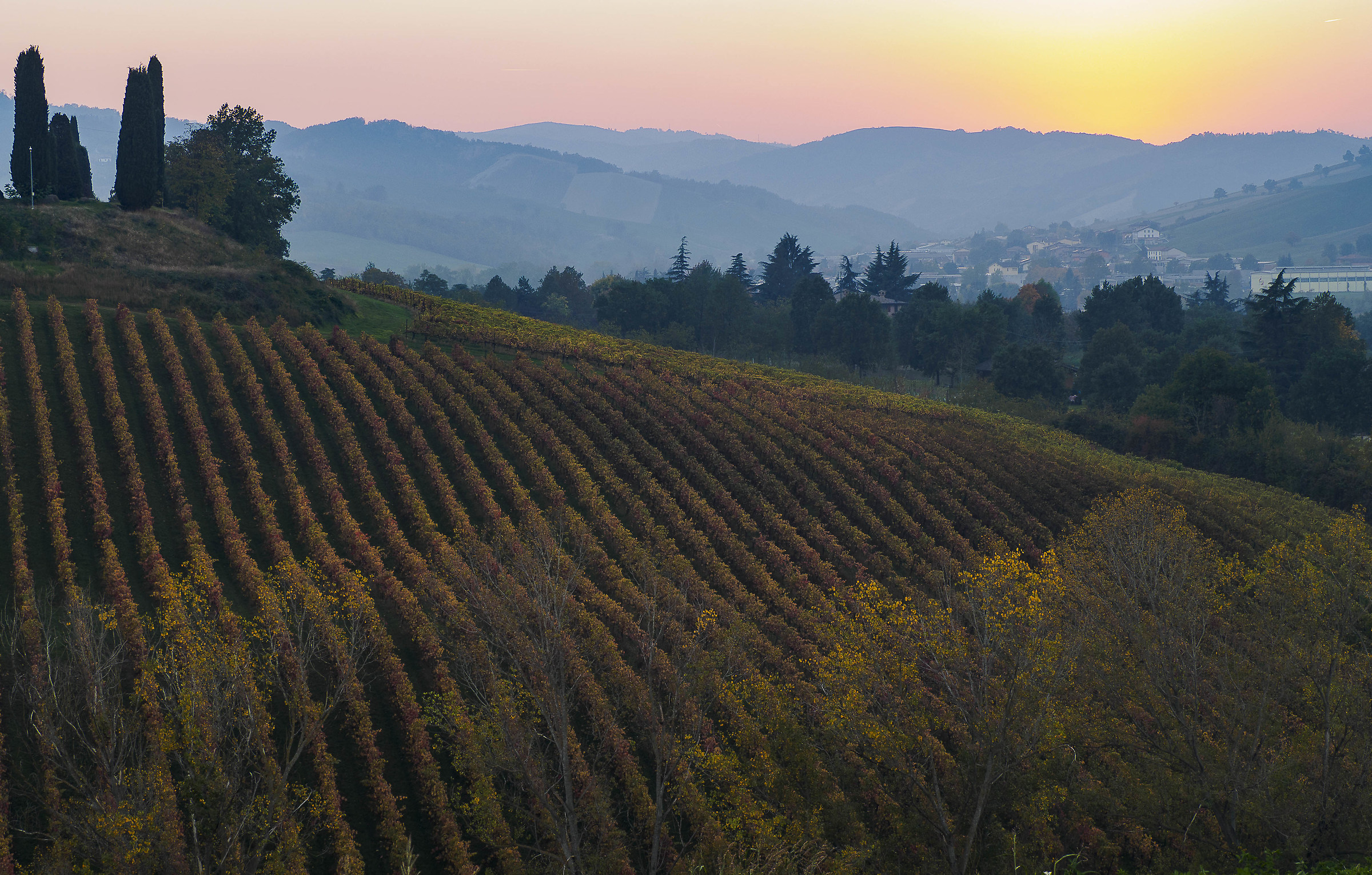 Tramonto d'Ottobre al Broletto...