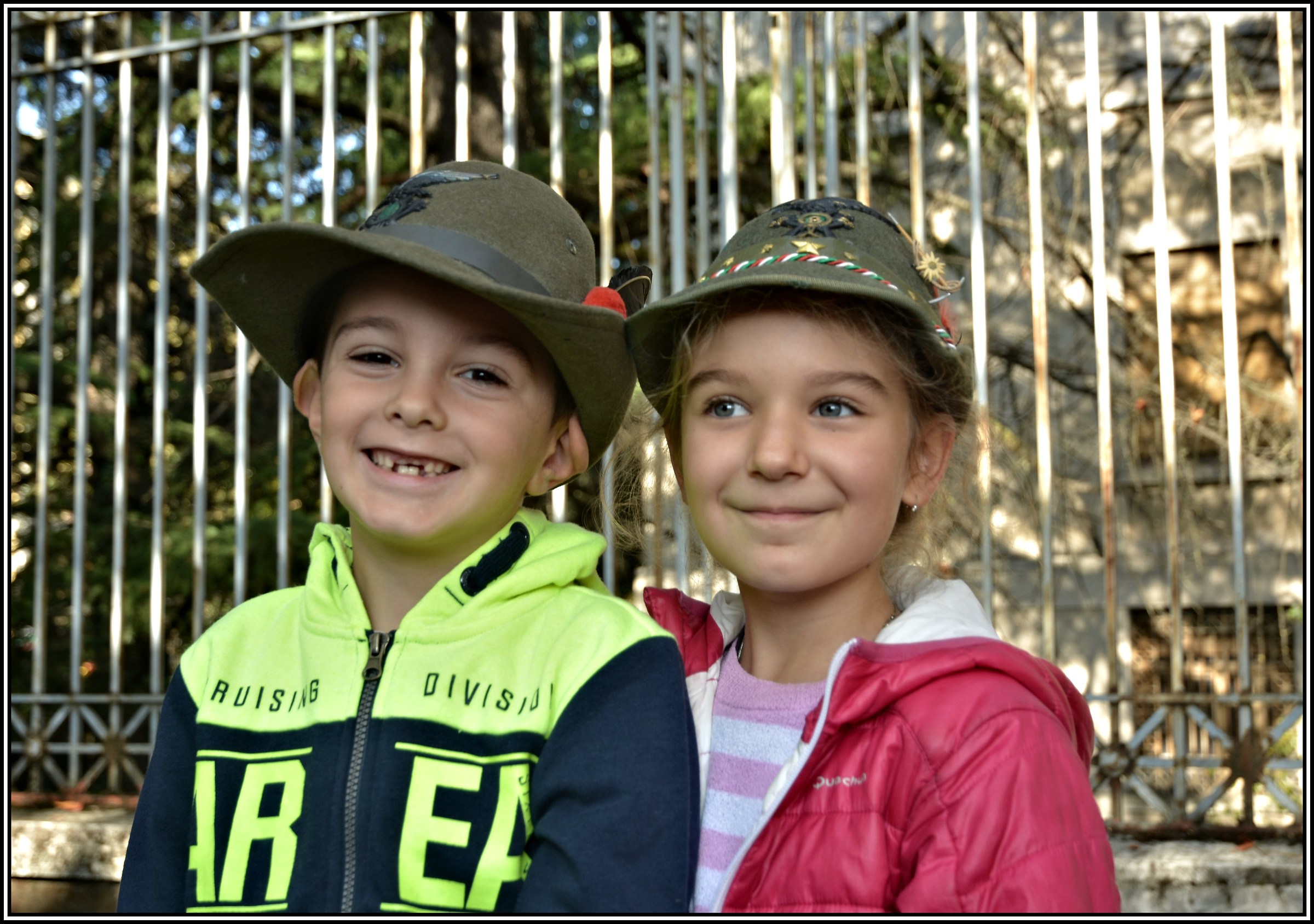 Two Alpine aspiring youths!...