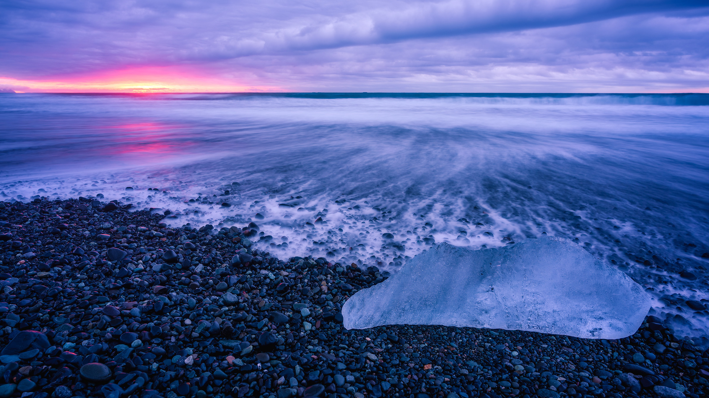 Icelandic Red Sunrise...