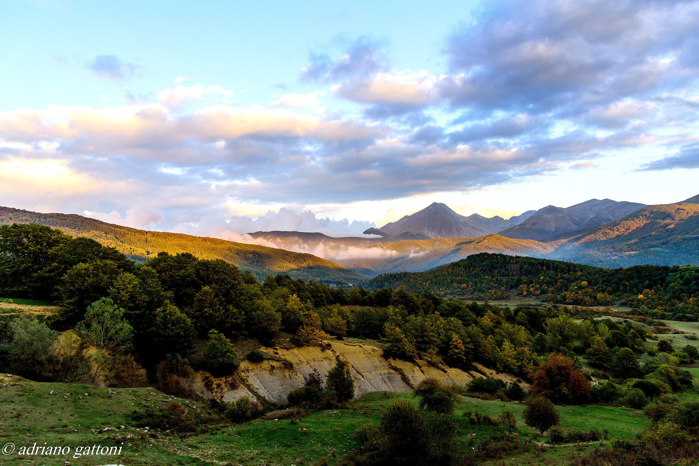 Abruzzo mountains of the Laga...