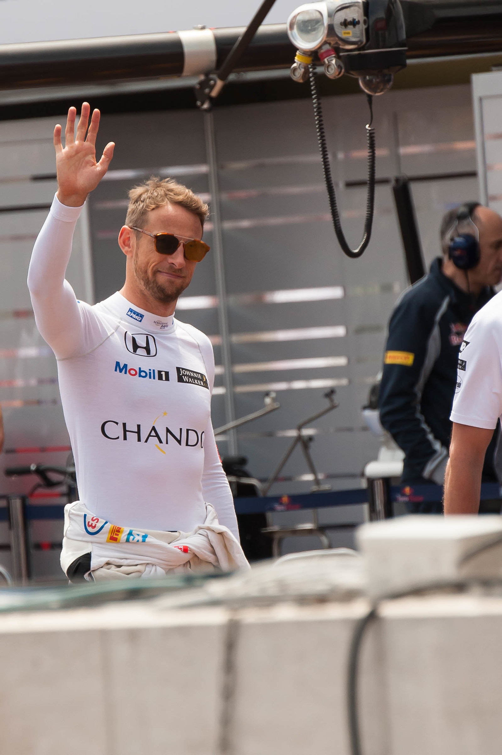 Jenson Button at Montecarlo GP 2016...