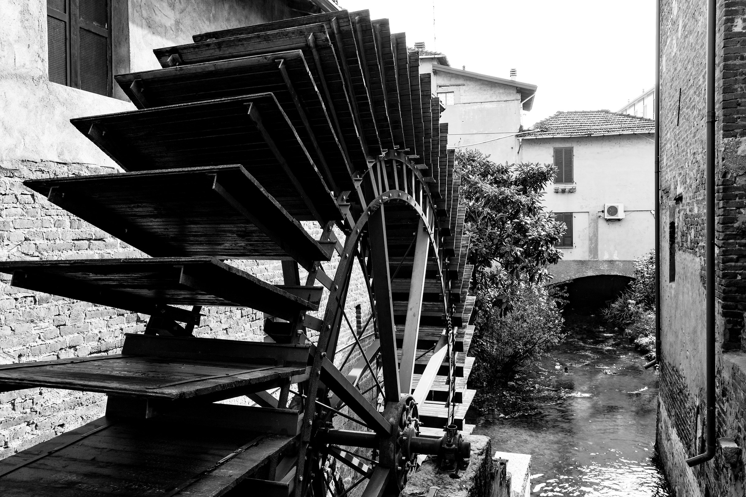 Wheel of the Vigevano mill...