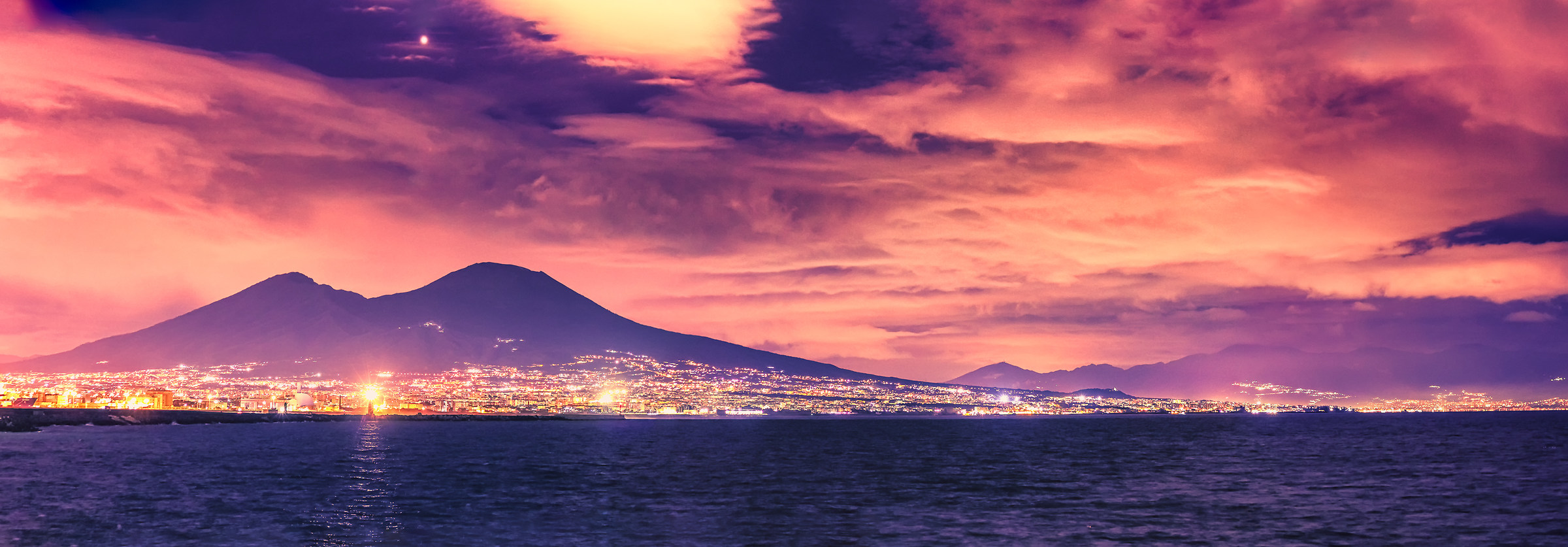 Vesuvio, di sera.....
