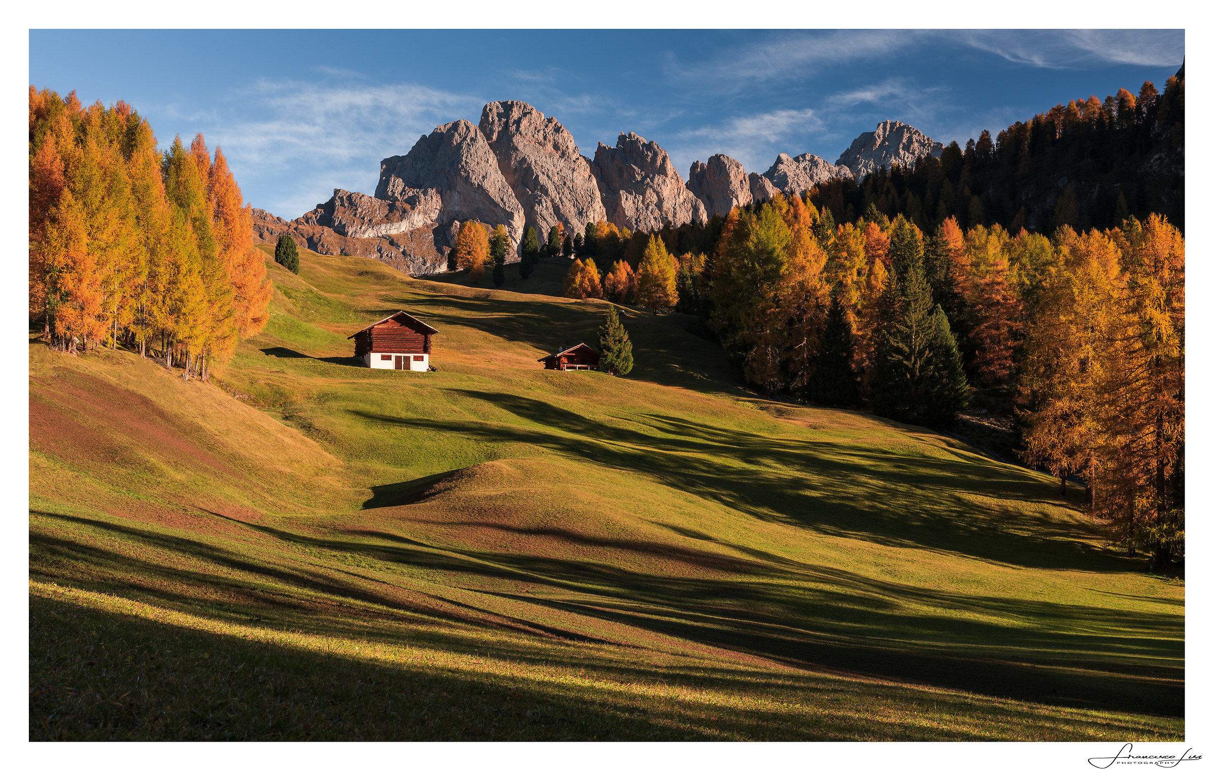 "Autumn panorama" Val Gardena...