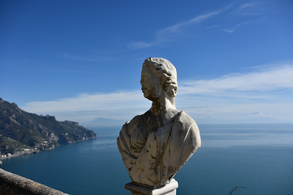 Il terrazzo dell'Infinito.Villa Cimbrone.Ravello....