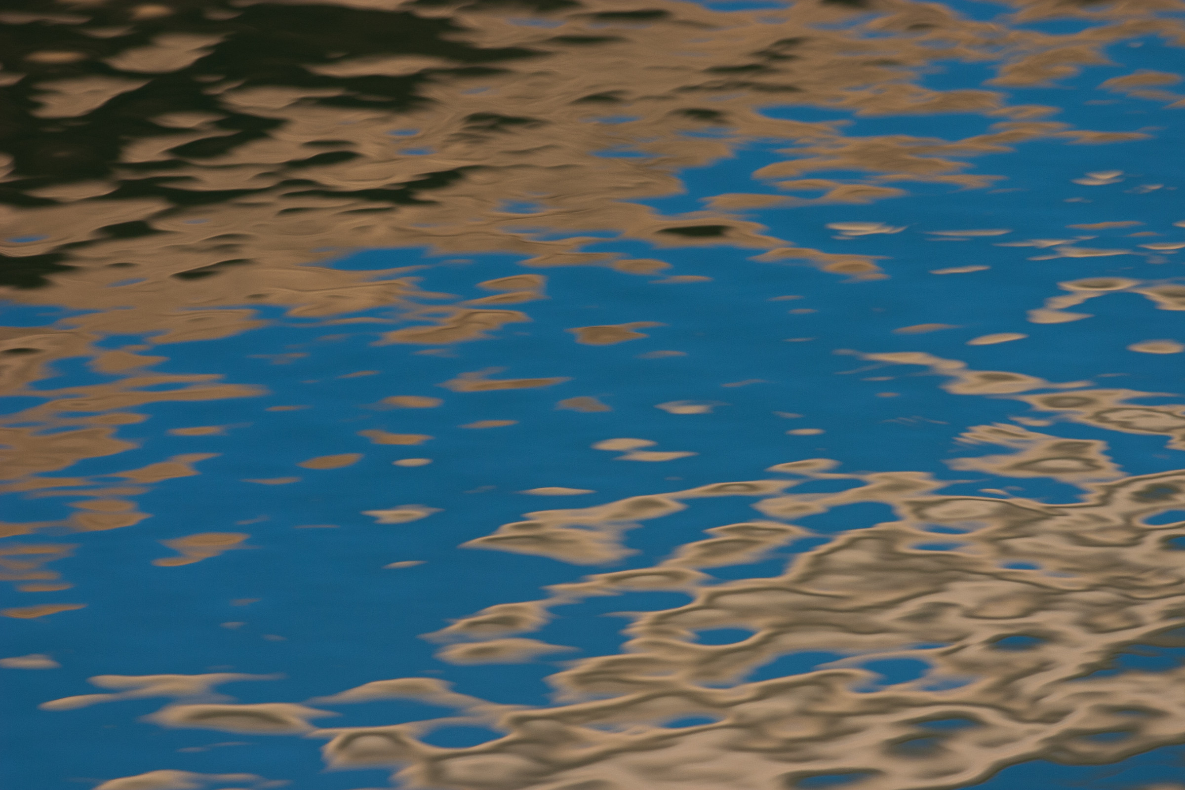 Bridge reflected in the water...