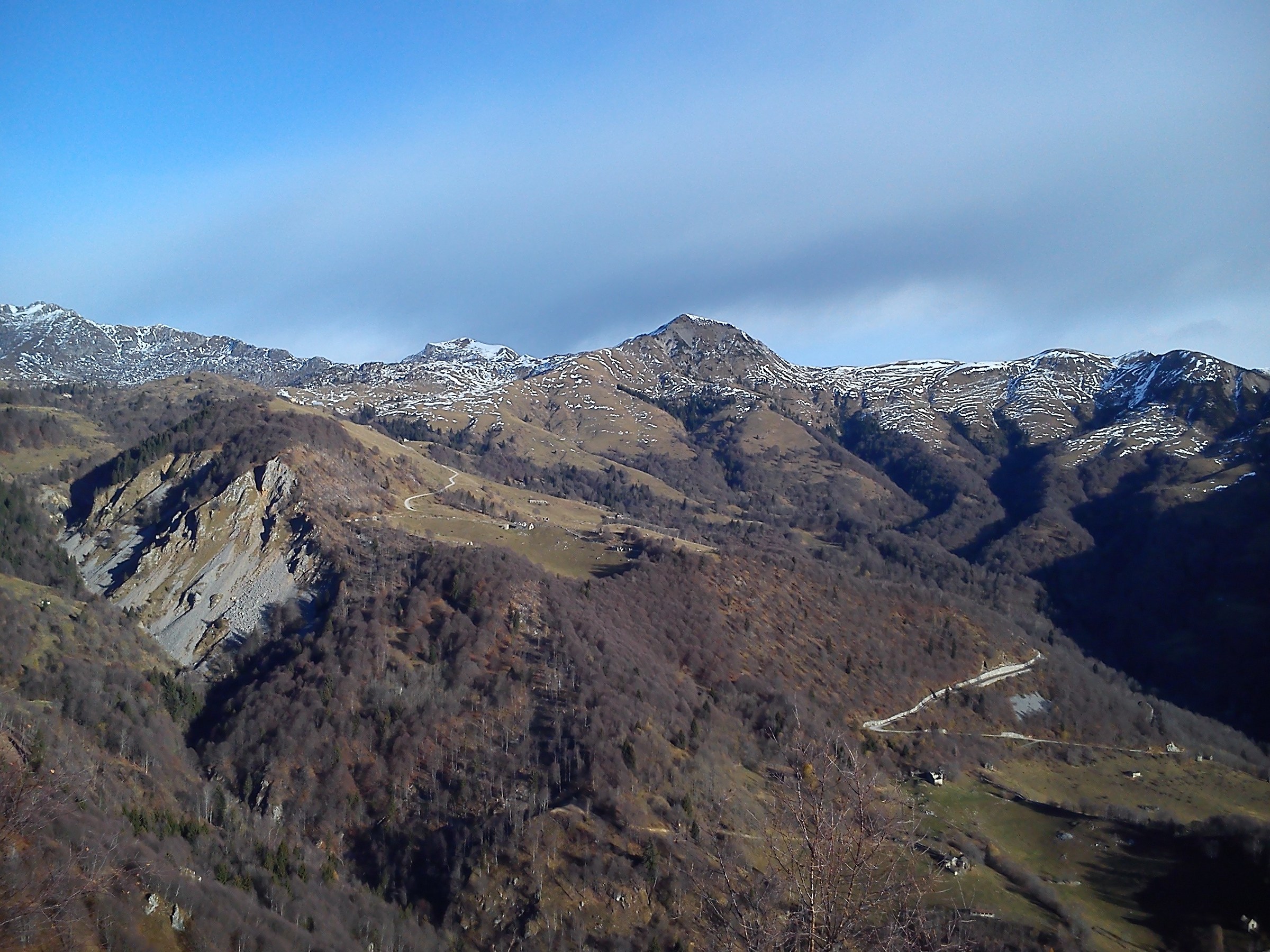 Monte Sodadura dal Corno Zuccone...