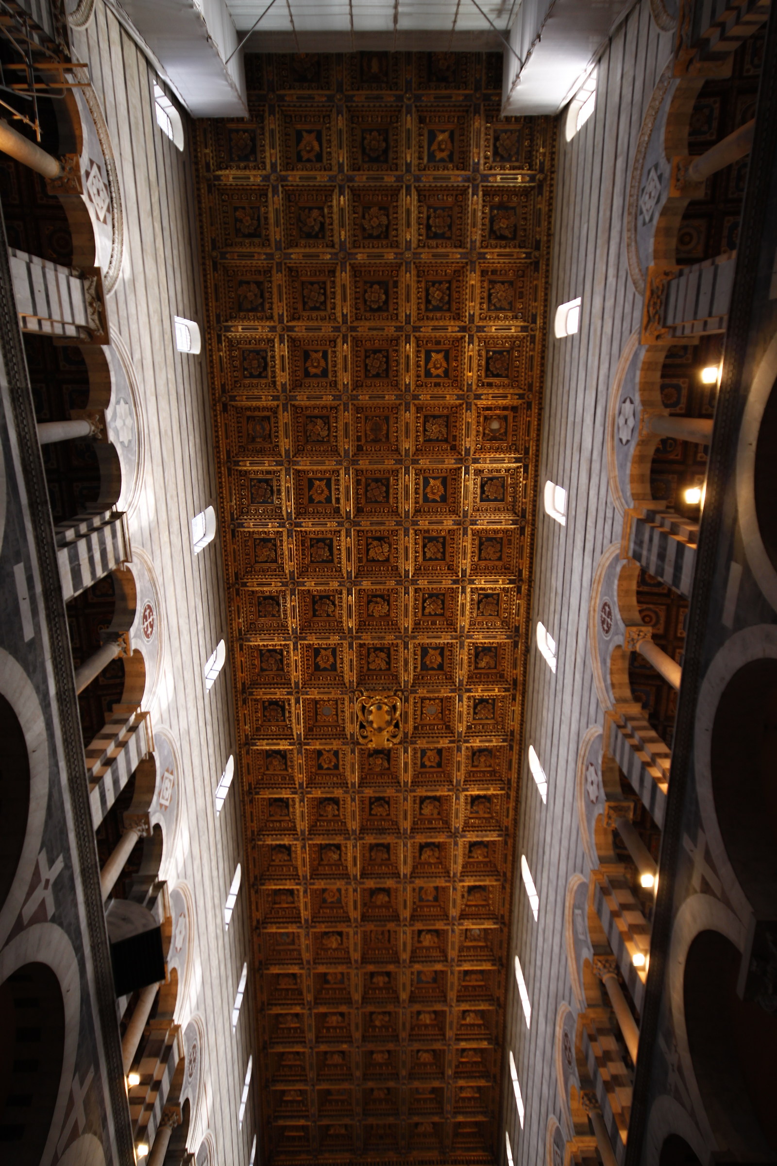 Ceiling of the Duomo of Pisa...