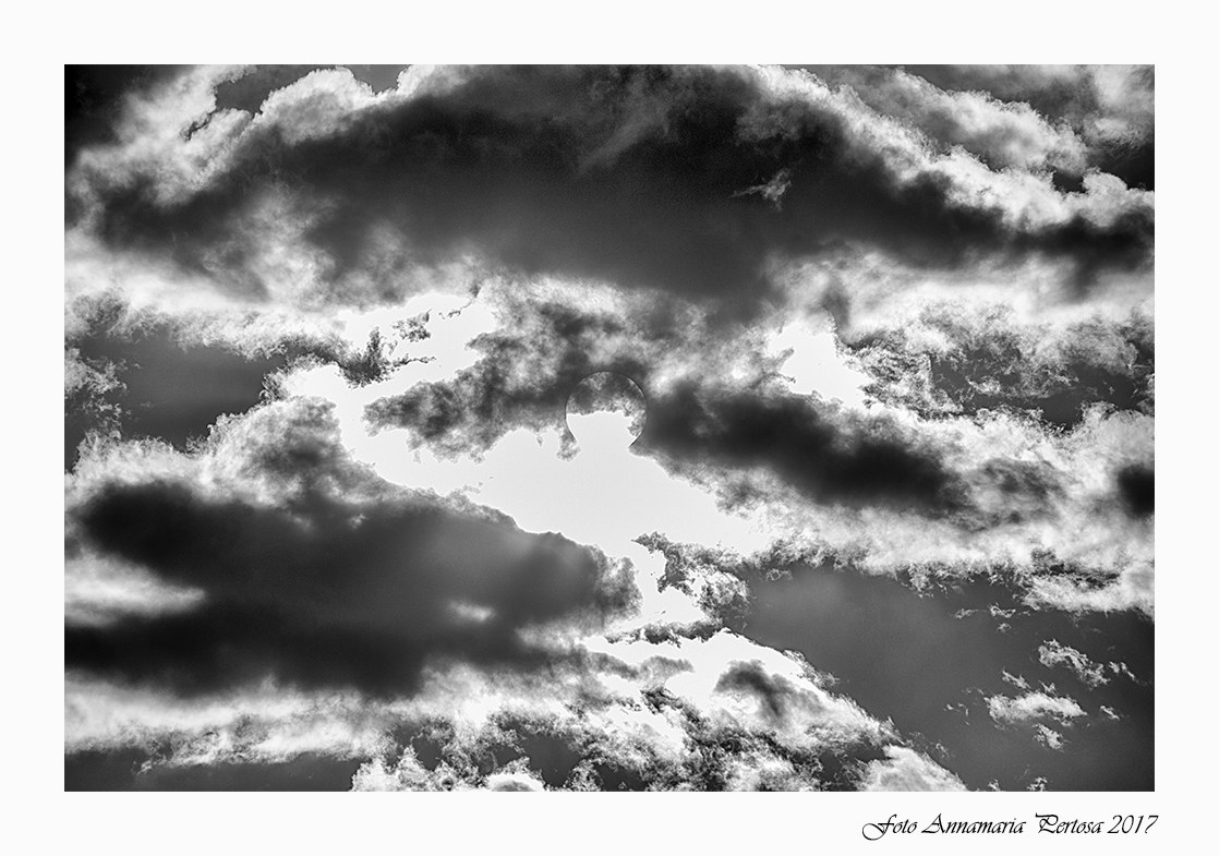 Il cielo di Viareggio dalla terrazza del Mirage...