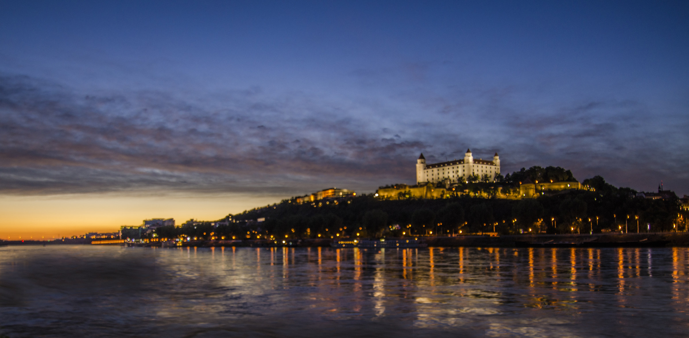 the Bratislava Castle...