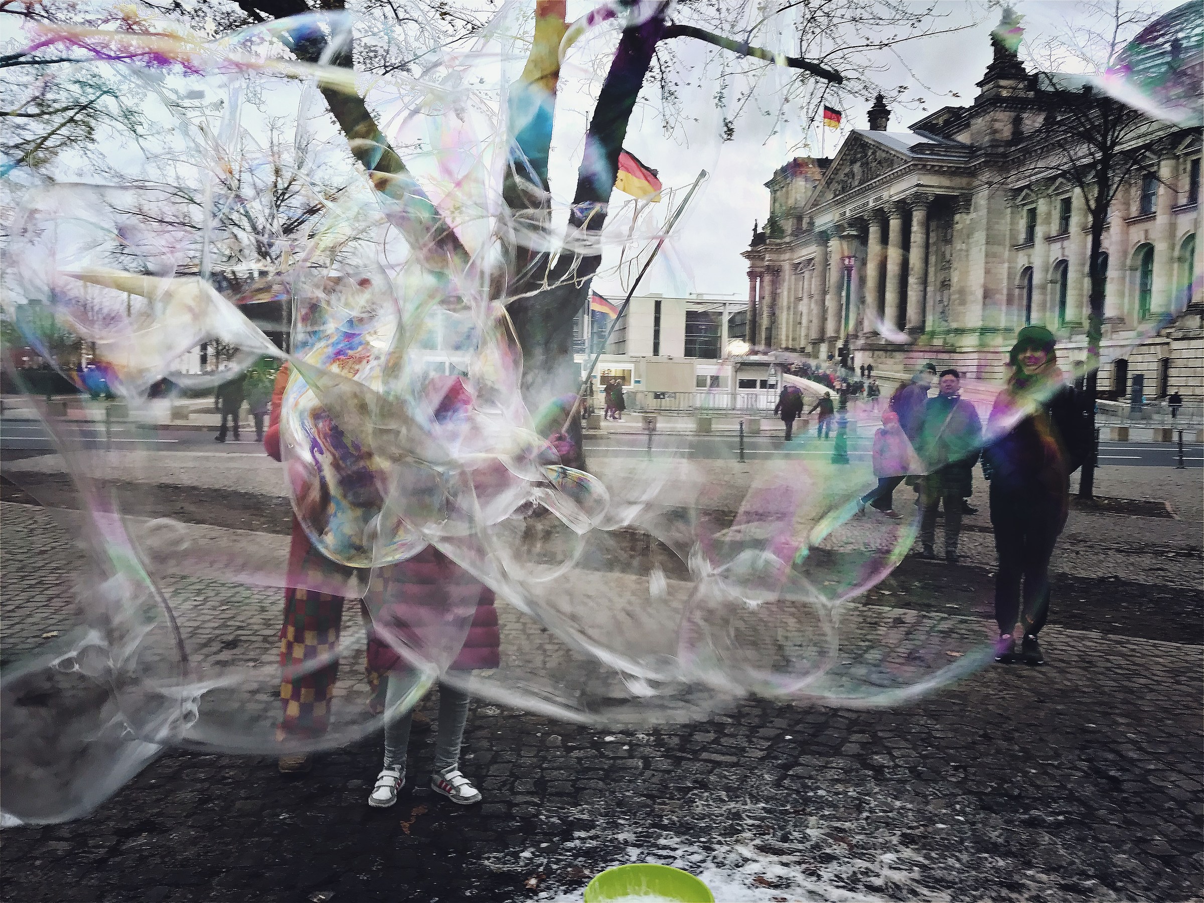 bubbles...