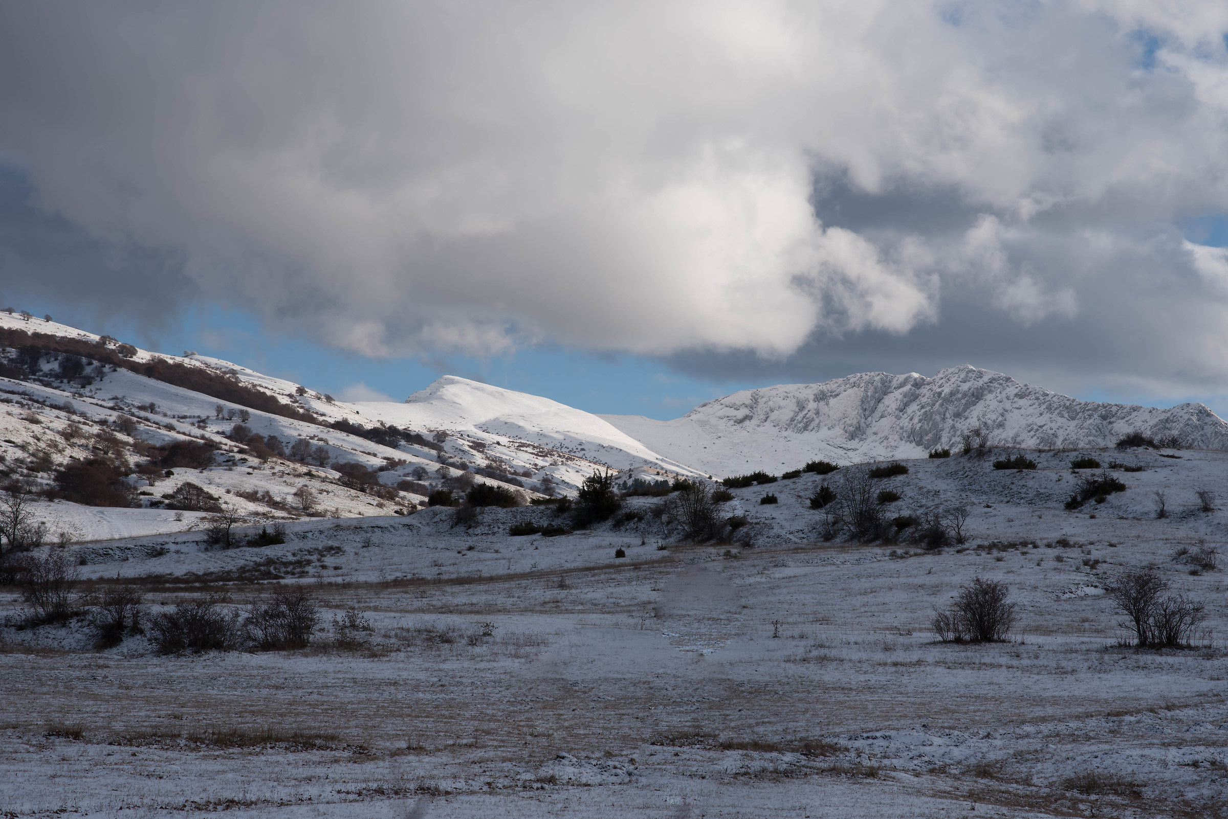 Ovindoli first snow 1...