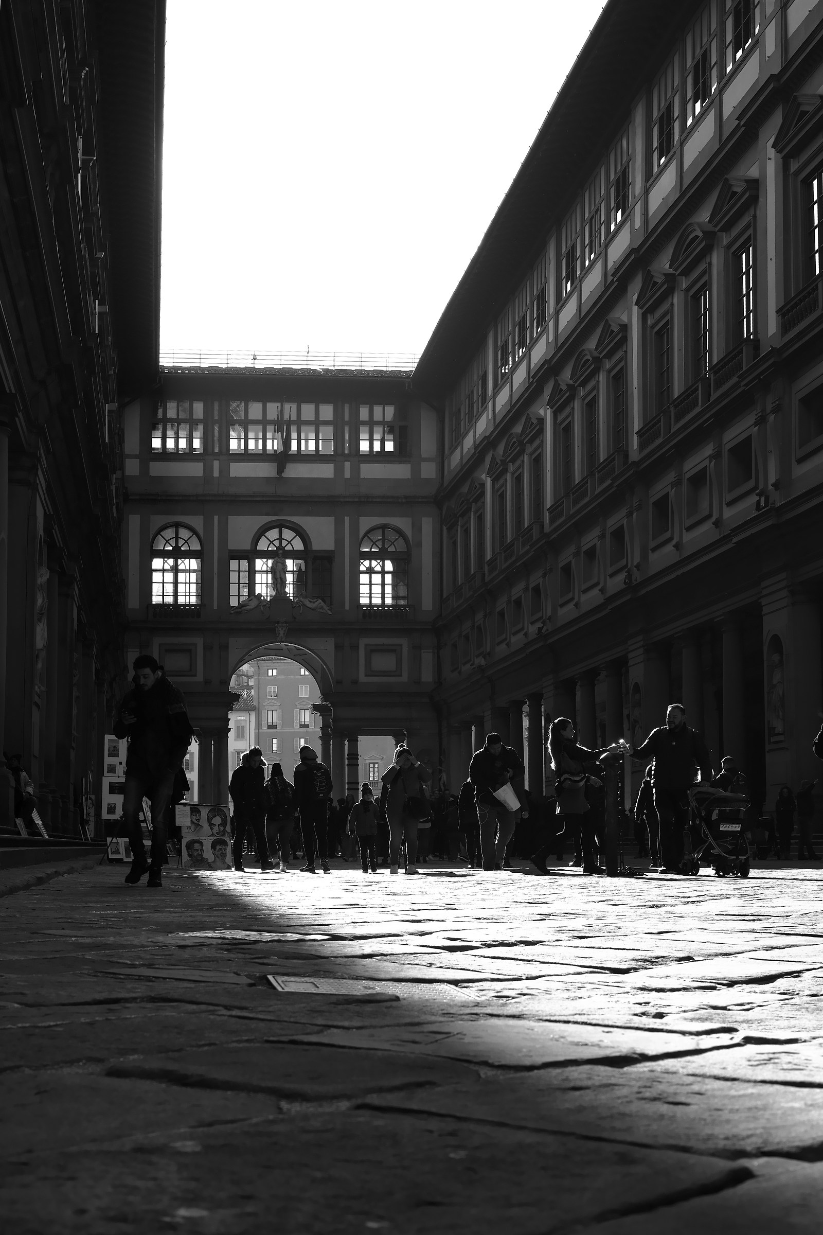 Uffizi backlight...