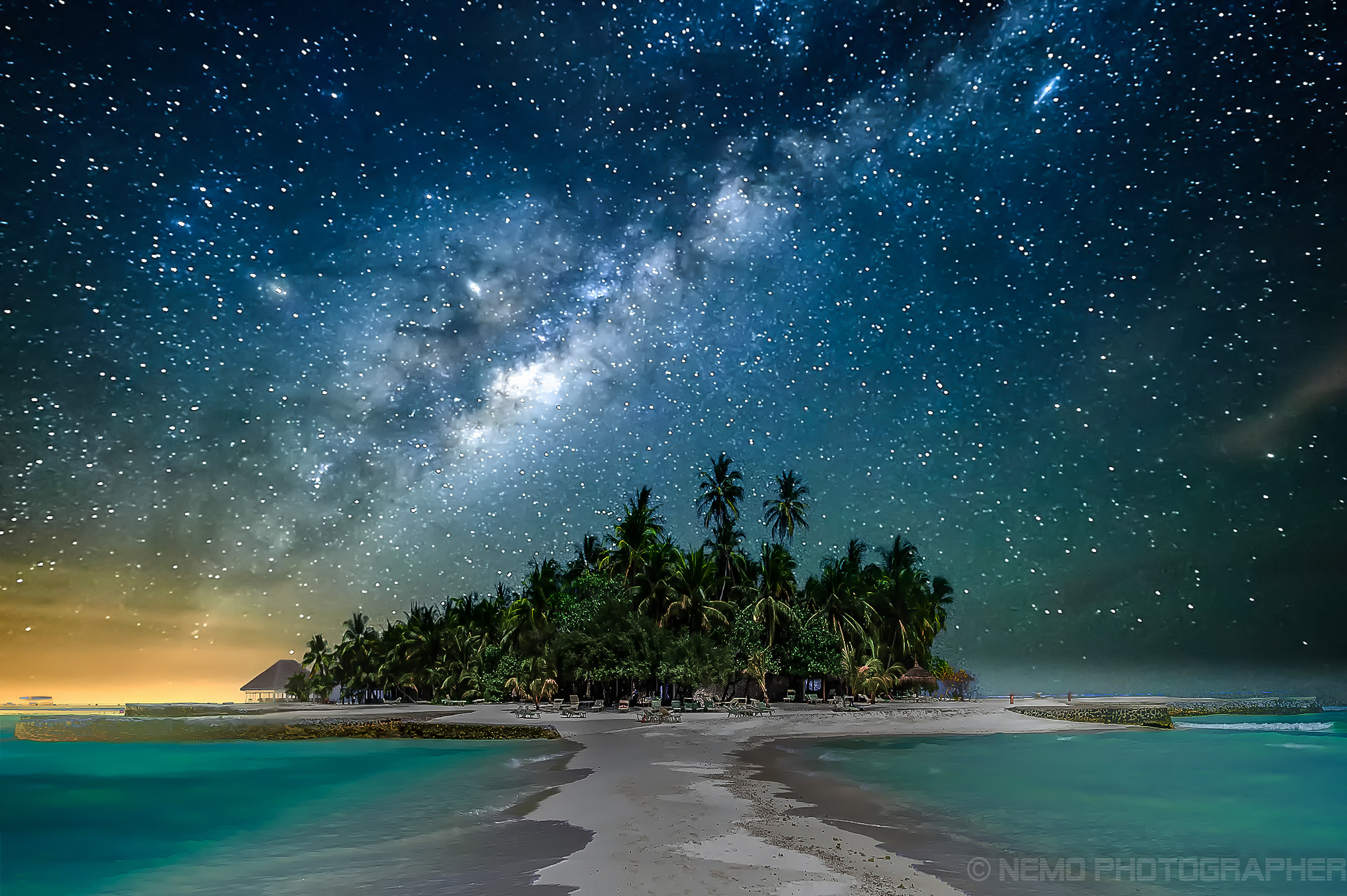 starry island...