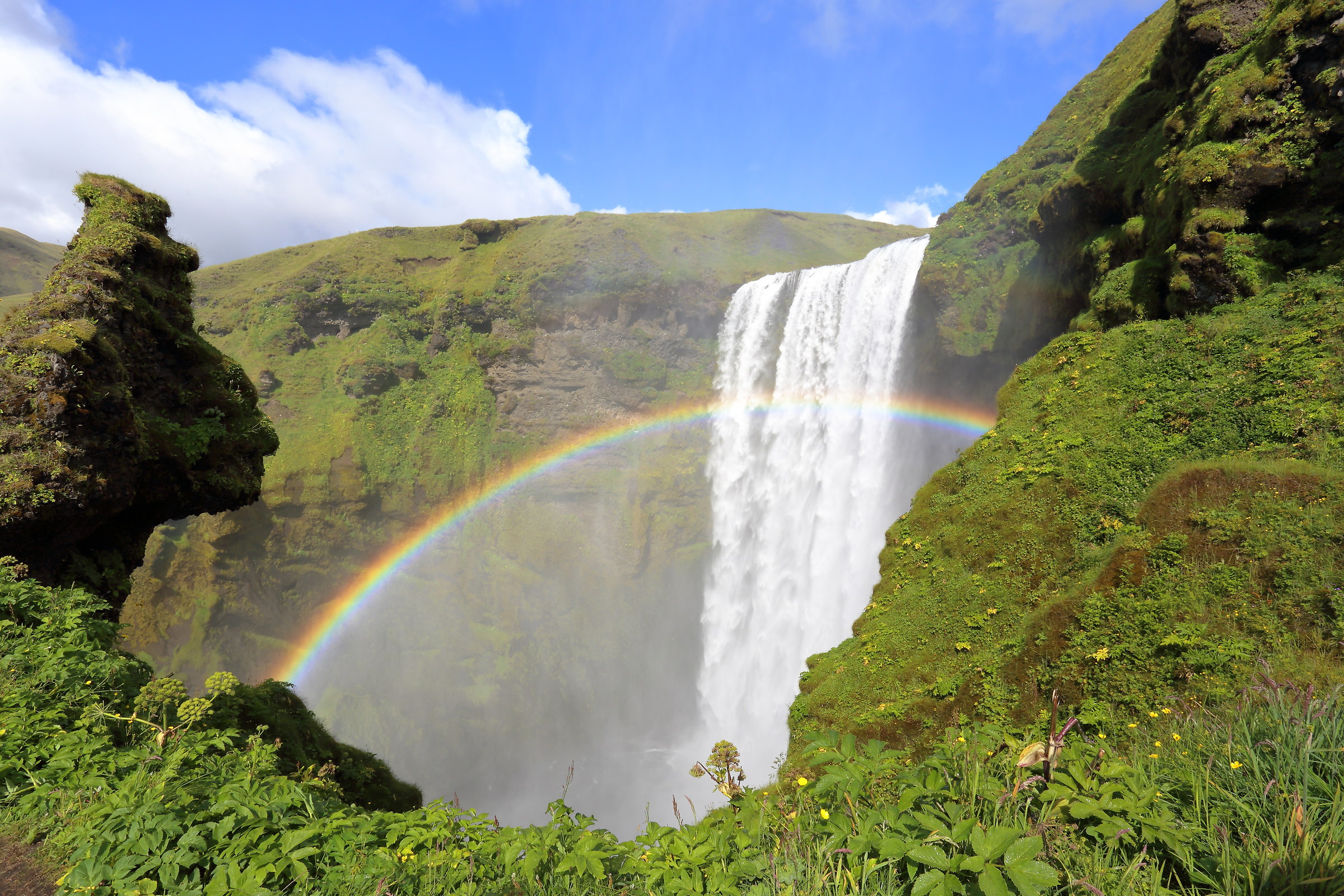 Skógafoss...