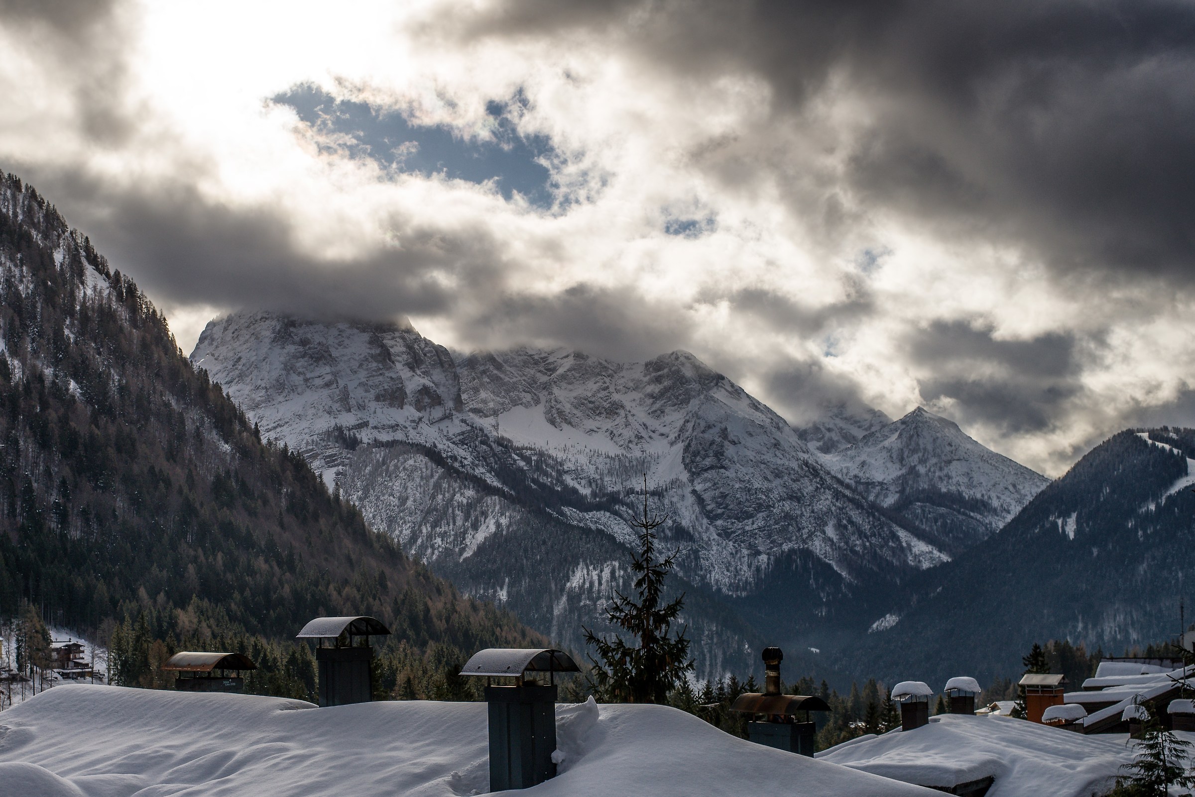 Skyline montano...