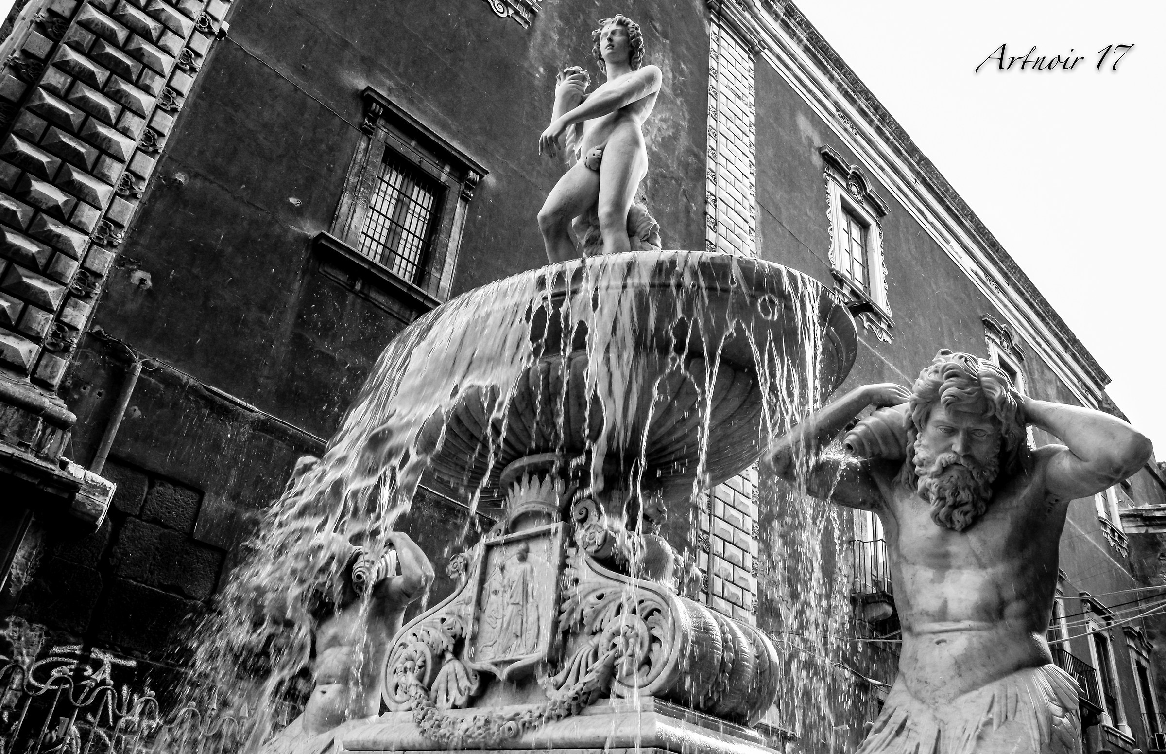 Fountain Of the Amanano Catania...