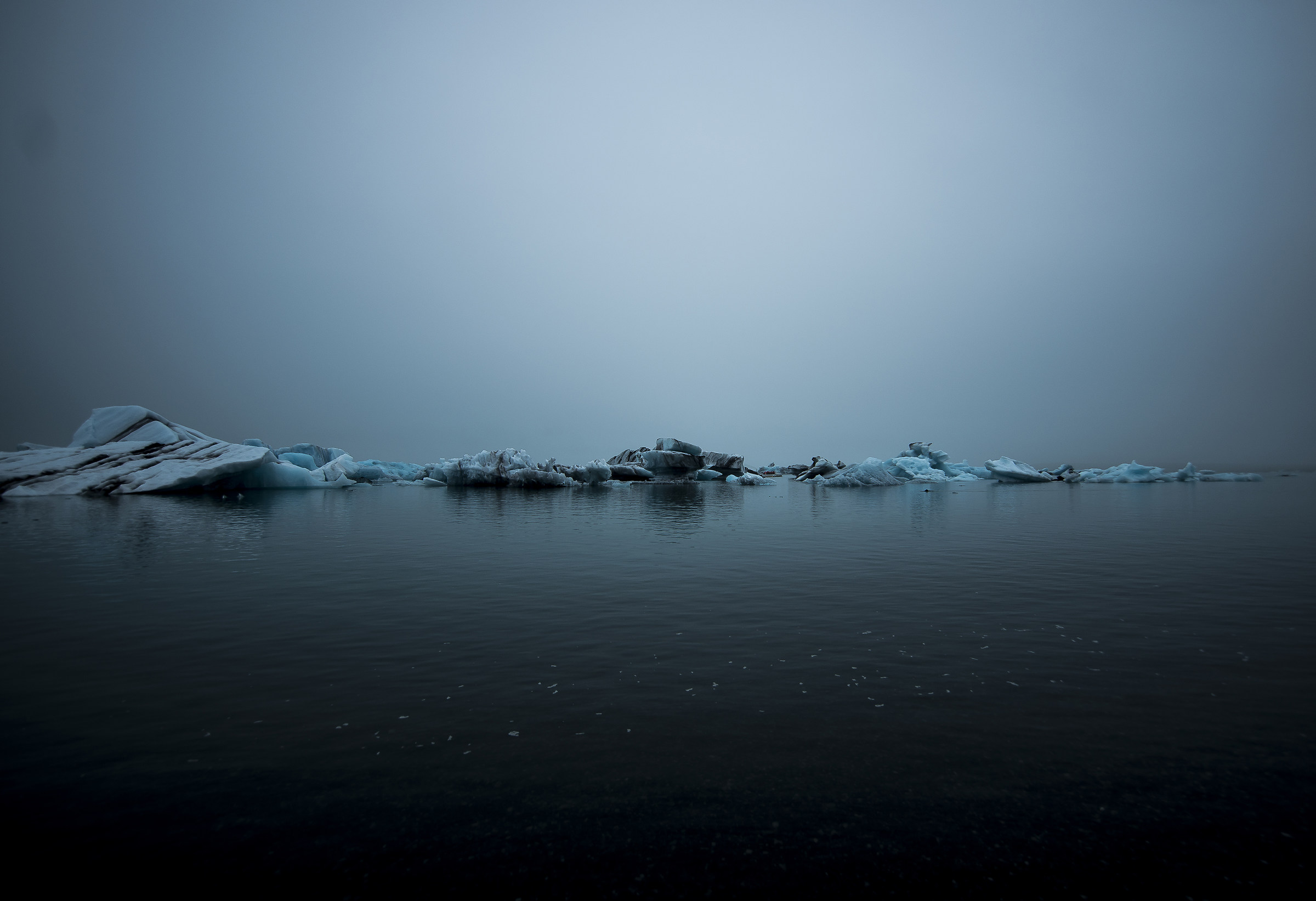 Glacier lagoon...