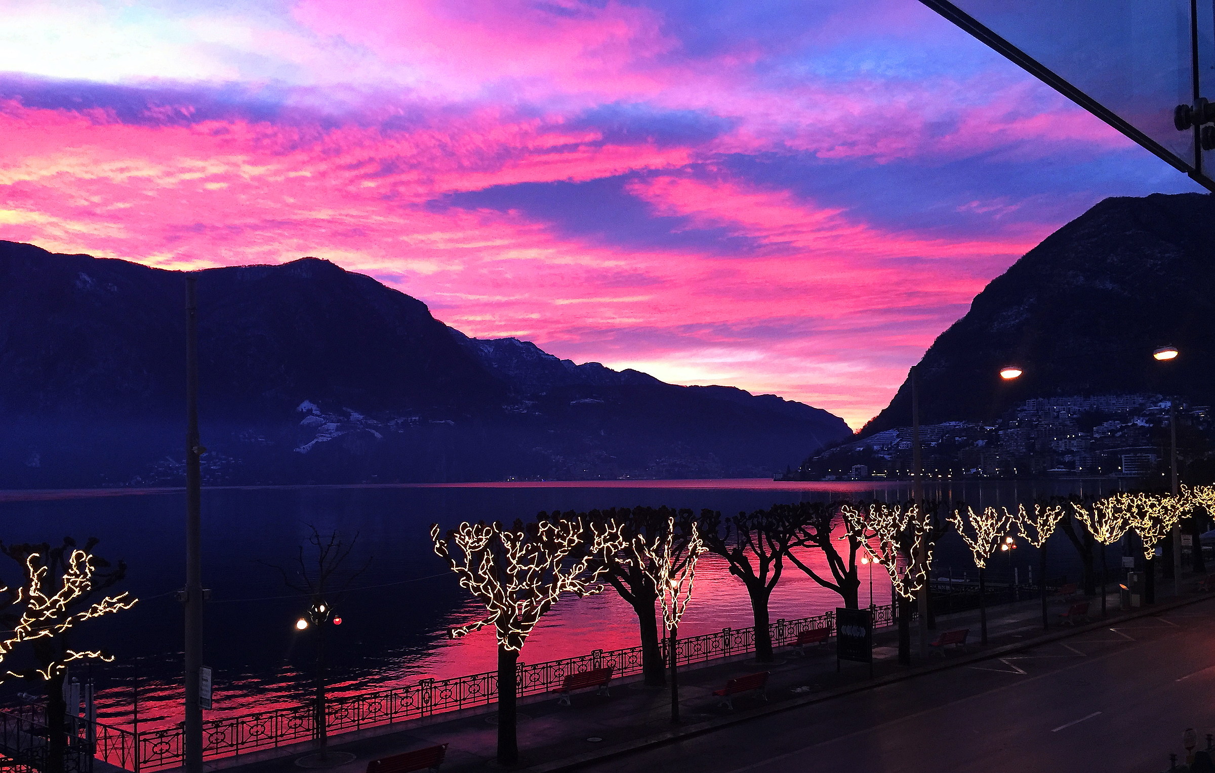 Lugano Christmas in the morning...