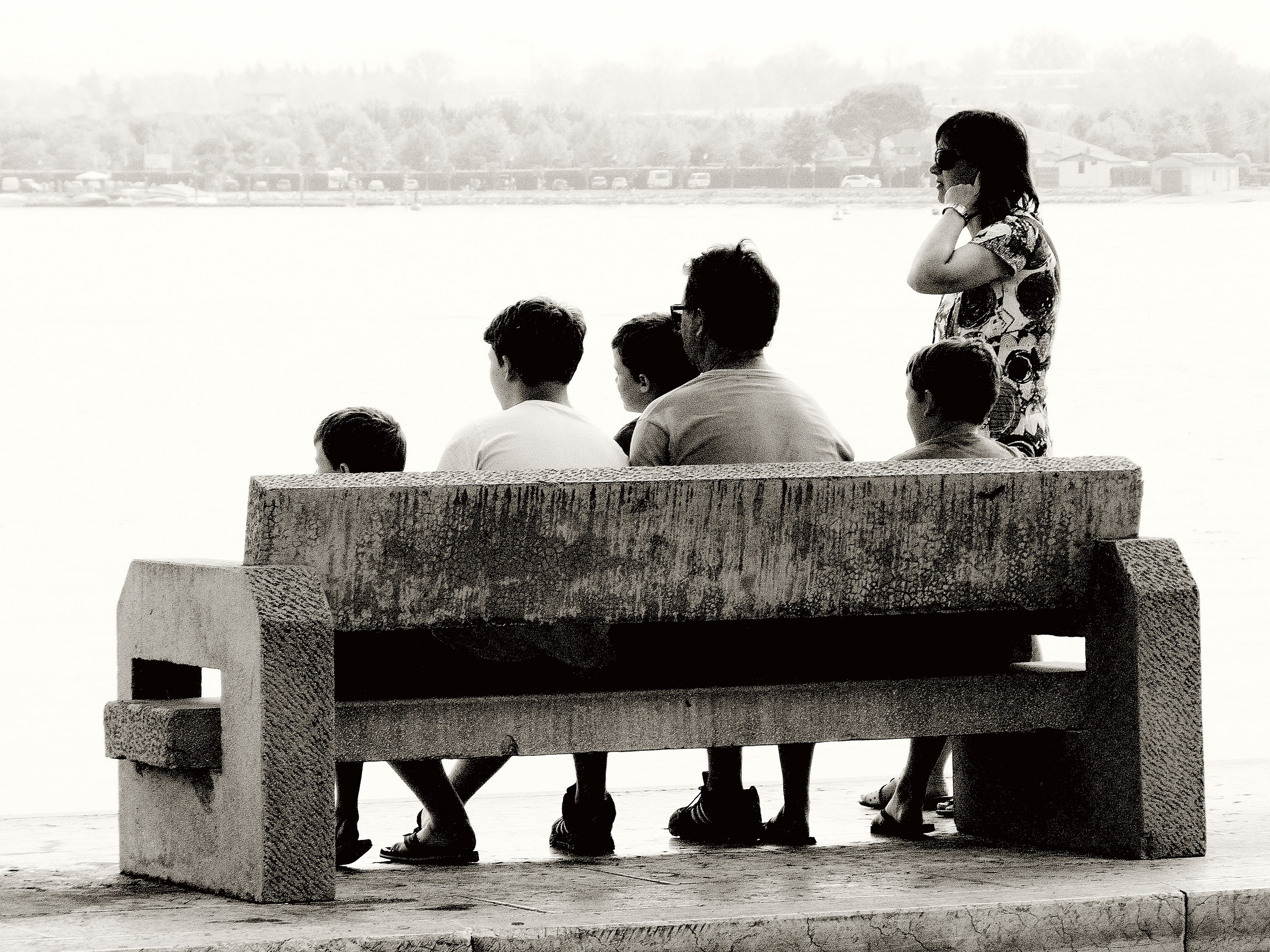 Family at the lake...