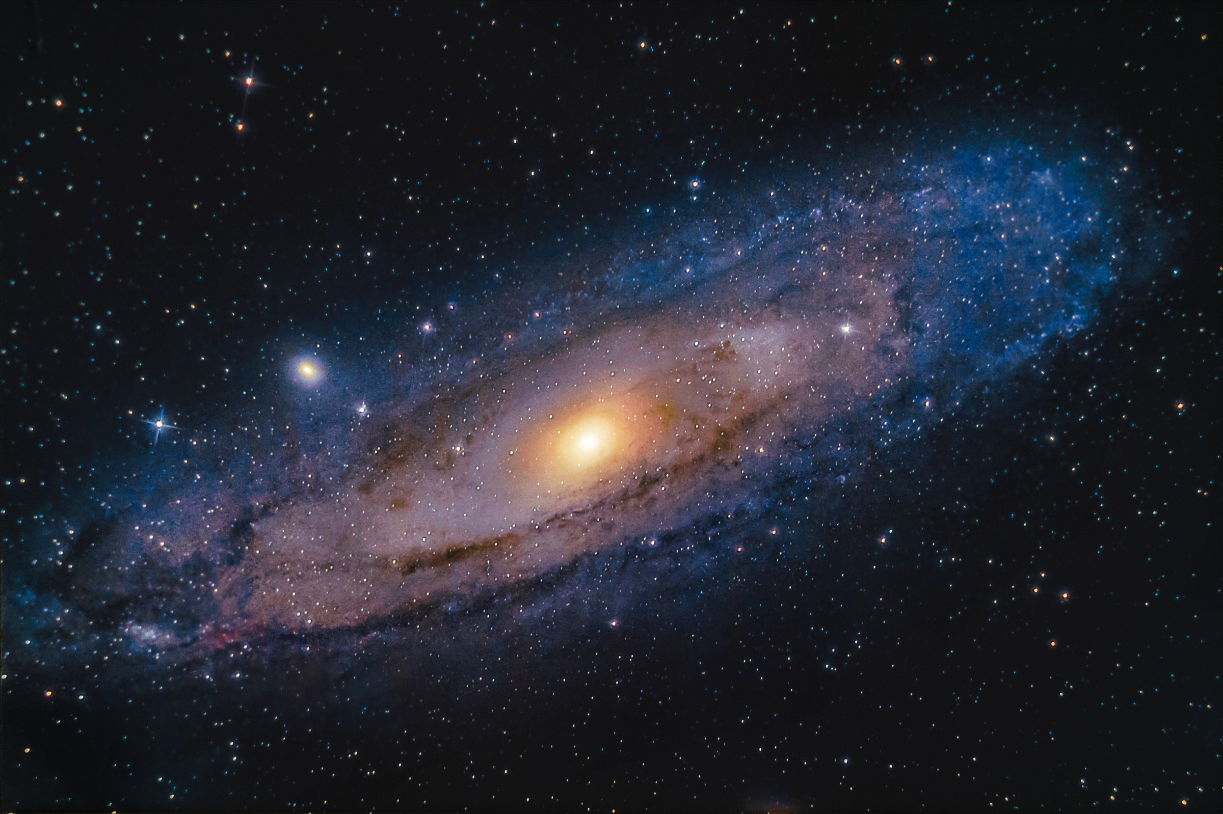 Andromeda galaxy...