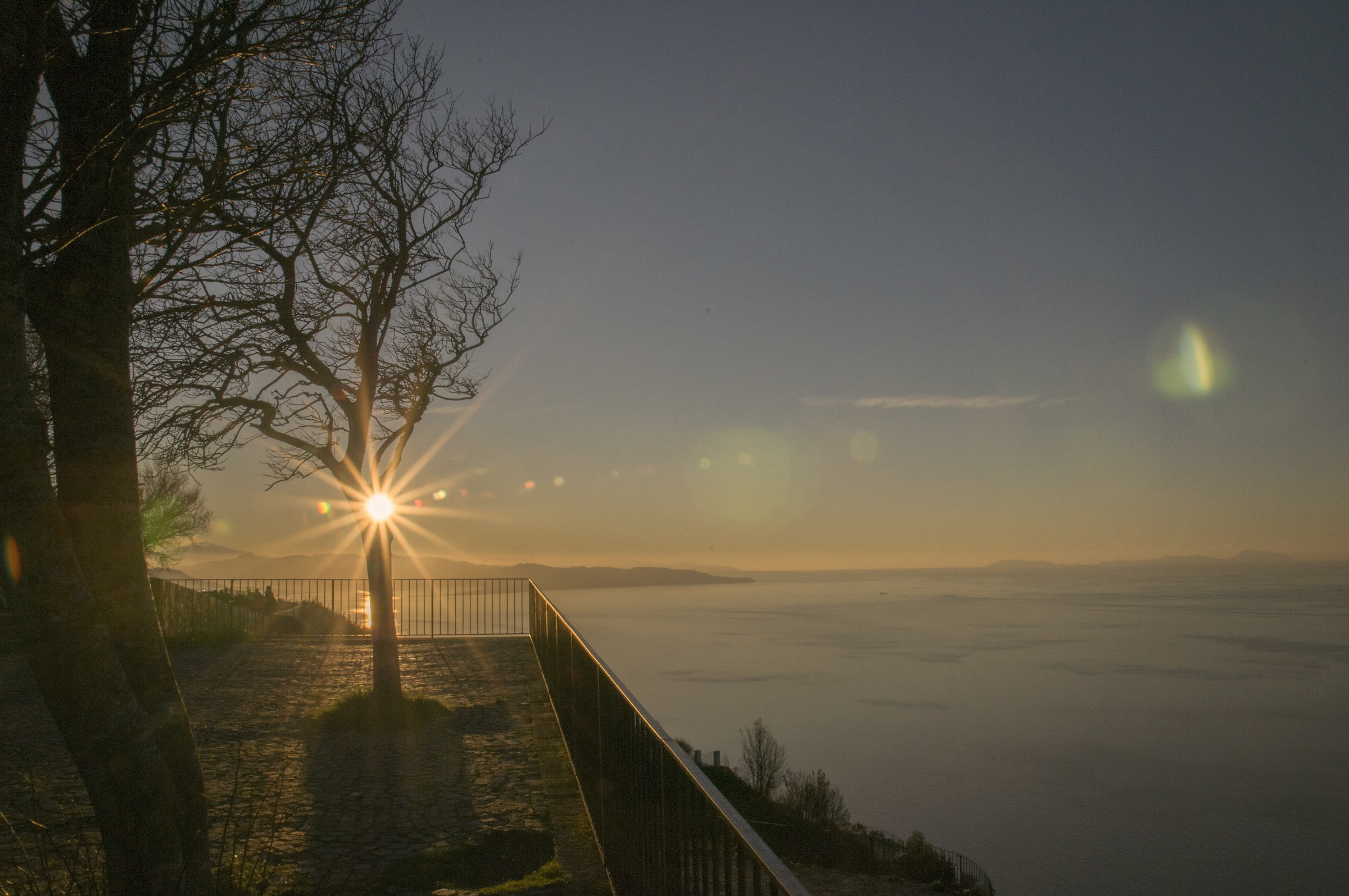 Tramonto...